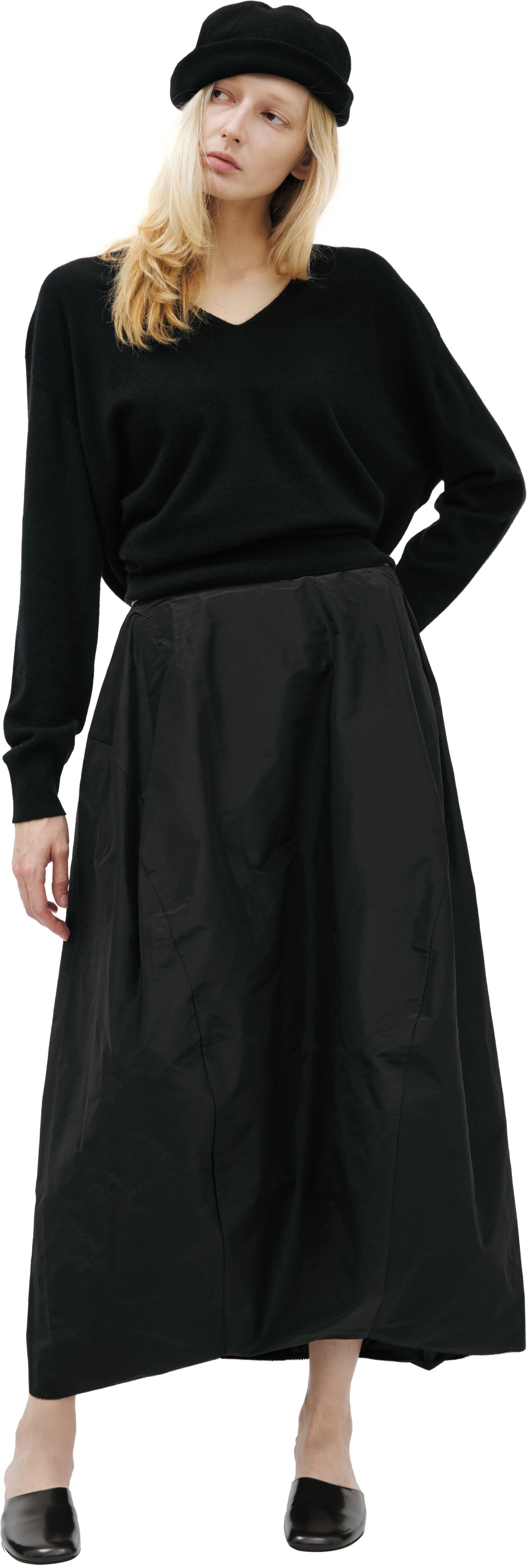 The Row Black GALYRA SKIRT