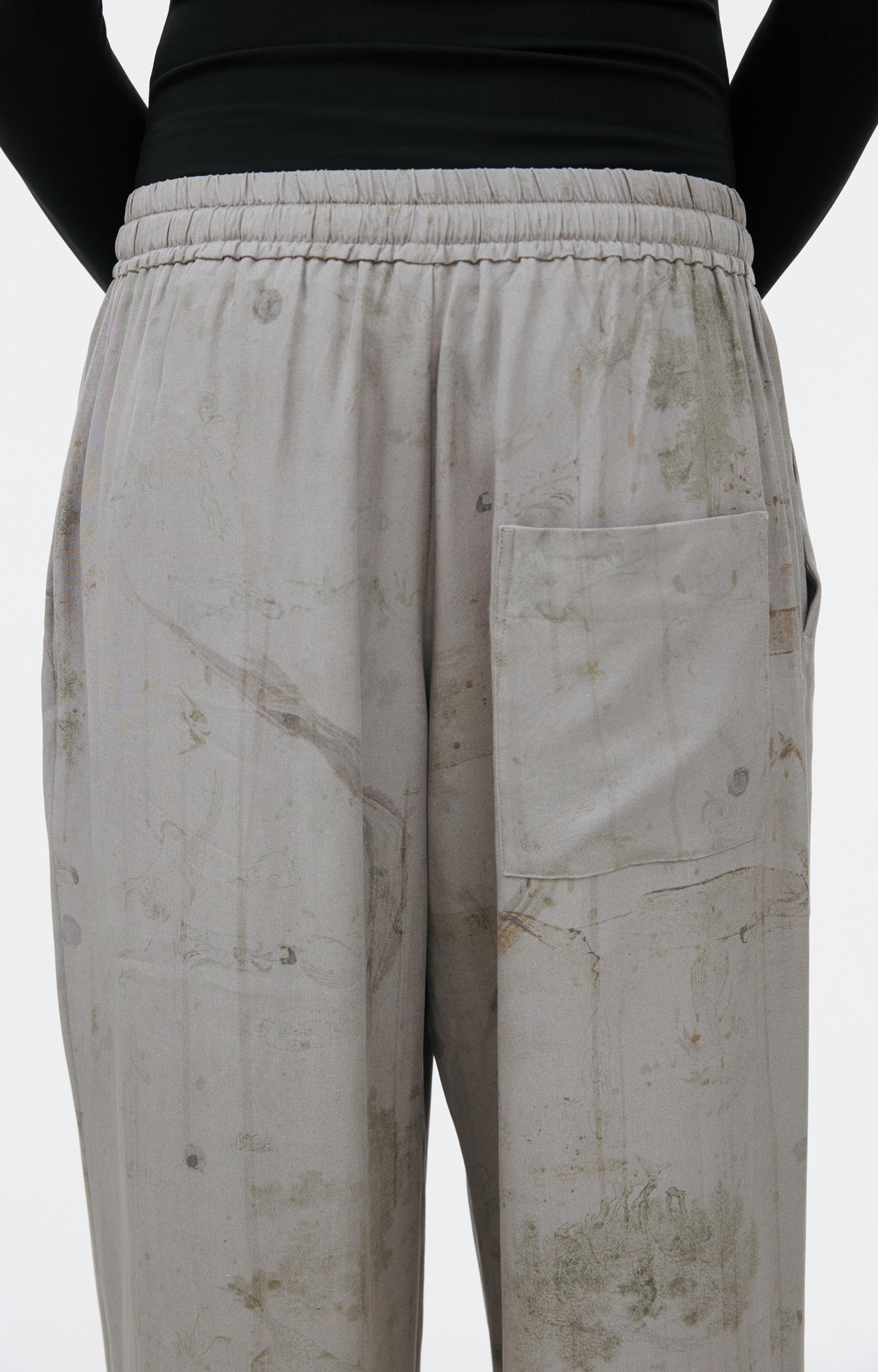 Ziggy Chen Silk Trousers