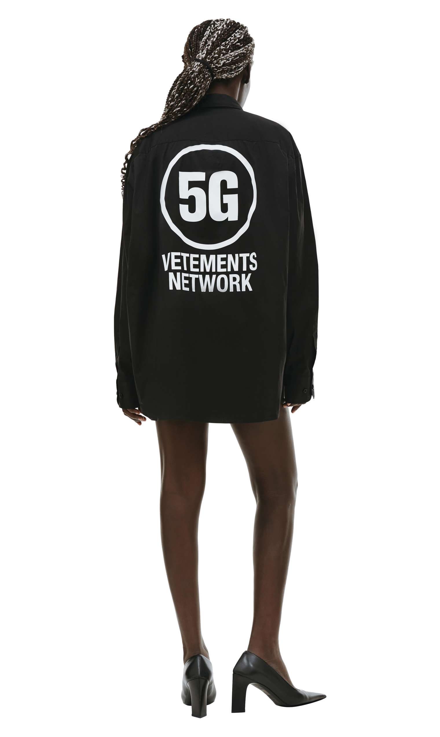 VETEMENTS 5G printed shirt