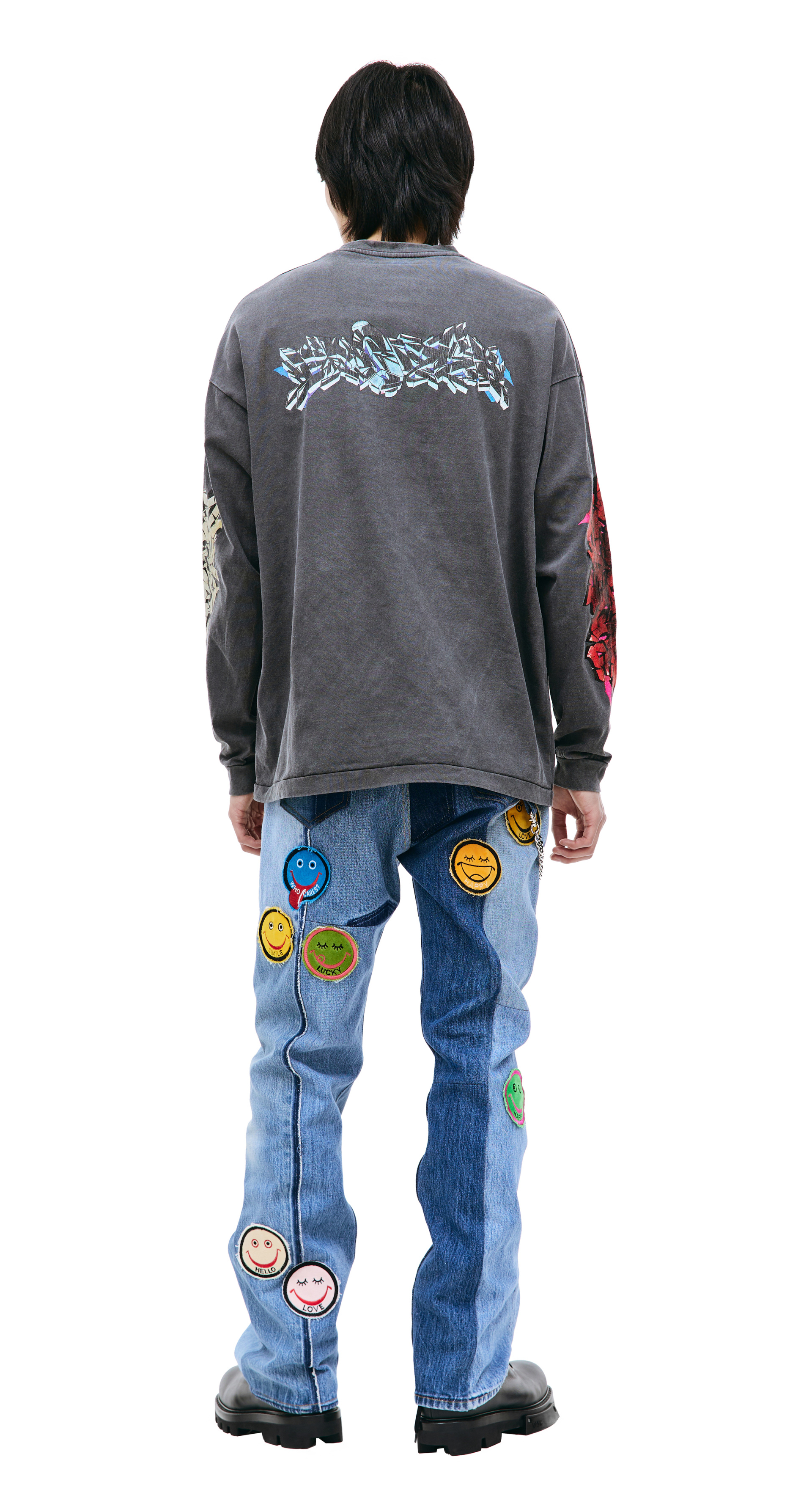 Children of the discordance Piece printed longsleeve