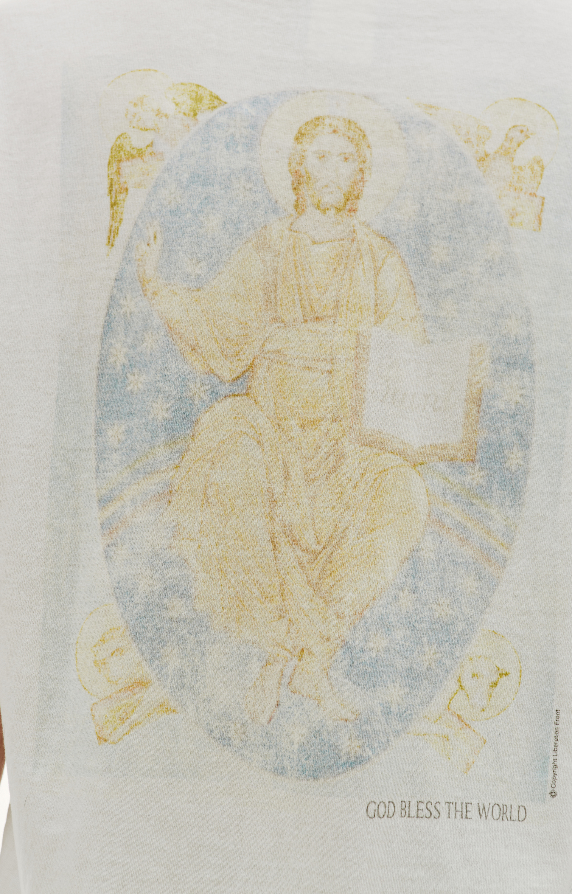 Saint Michael Holy Mother cotton t-shirt