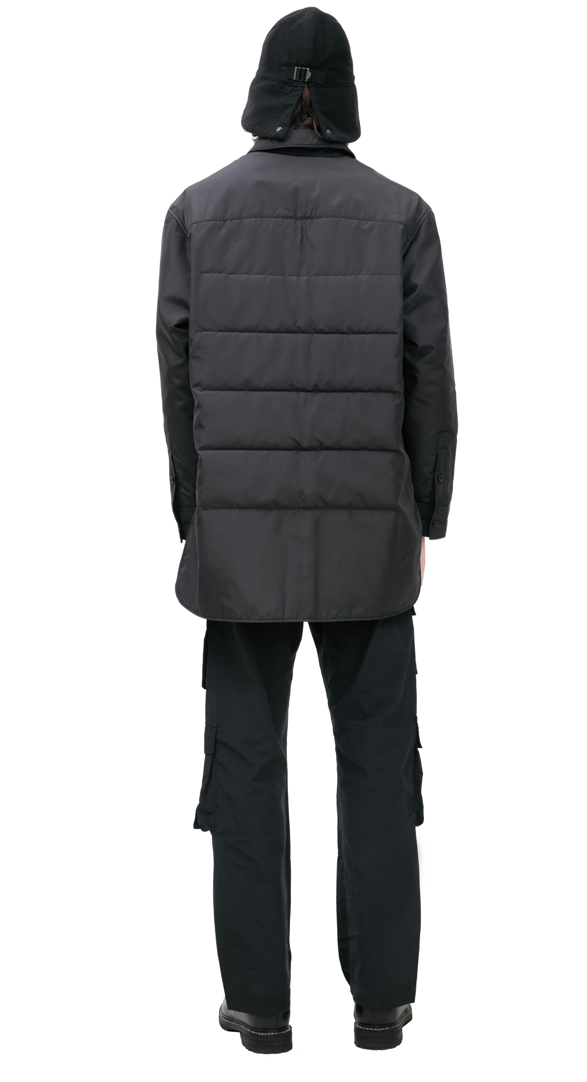 Yohji Yamamoto Quilted jacket with print