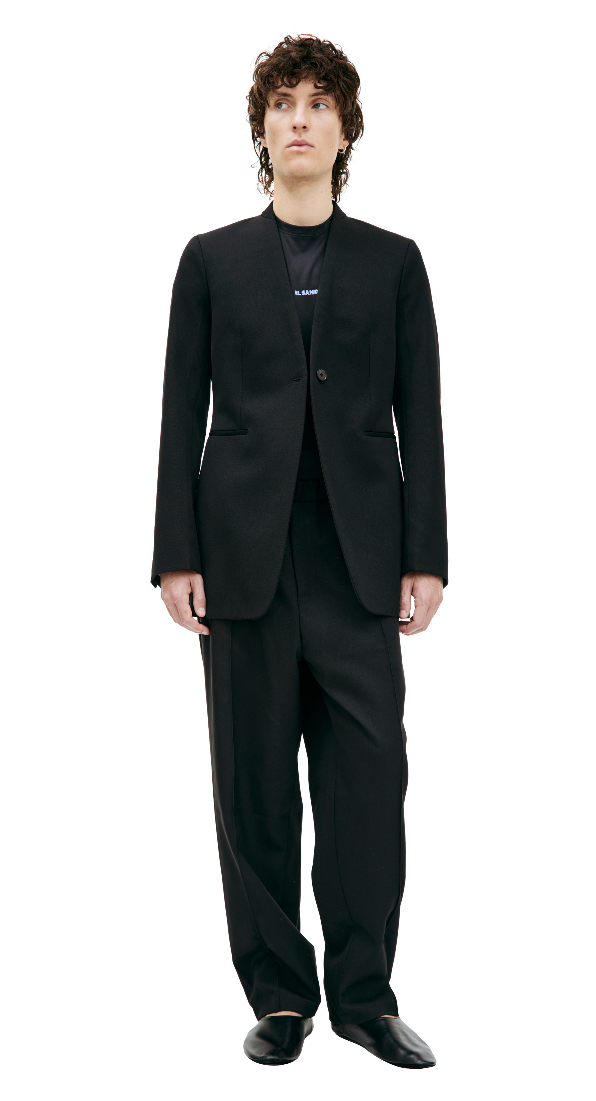 Jil Sander Wool blazer with one button