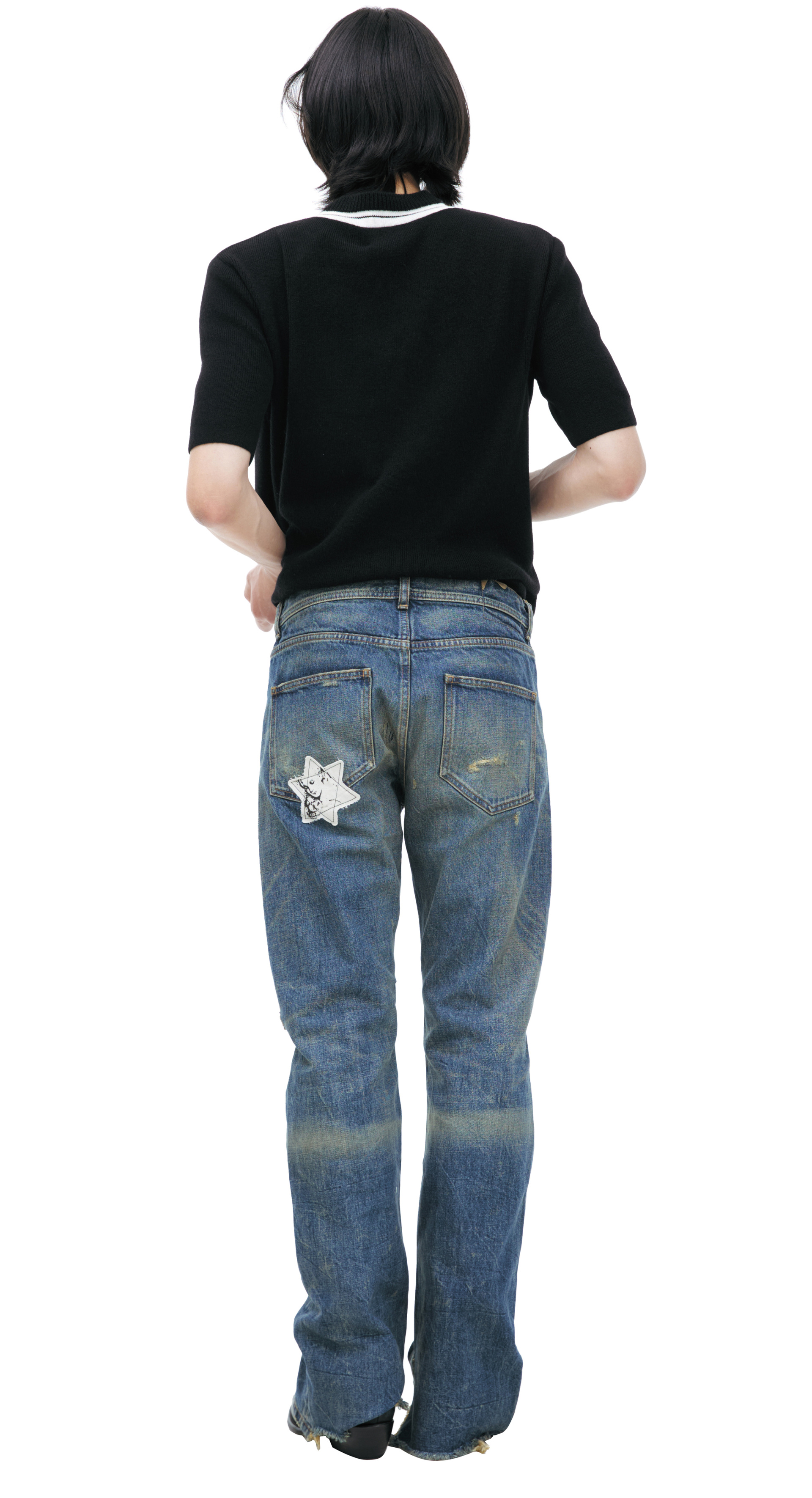 Enfants Riches Déprimés Jeans with patches