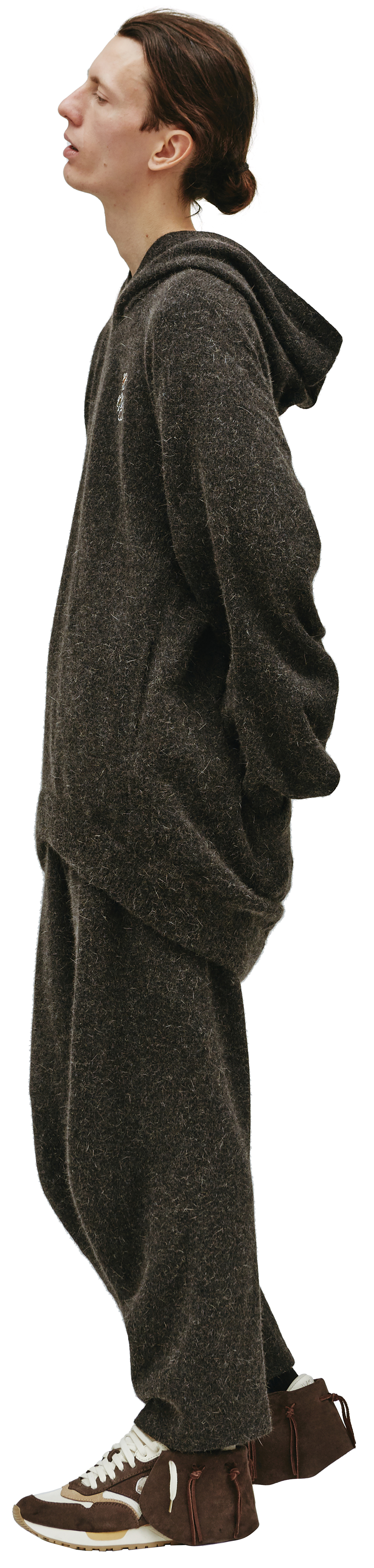 Doublet Wool knit hoodie