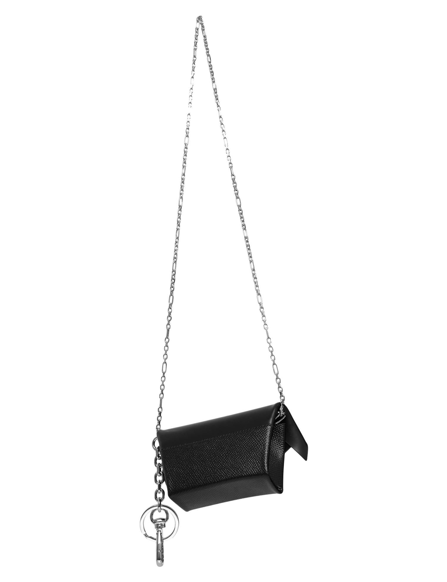 Maison Margiela Black \'Snatched Small\' shoulder bag