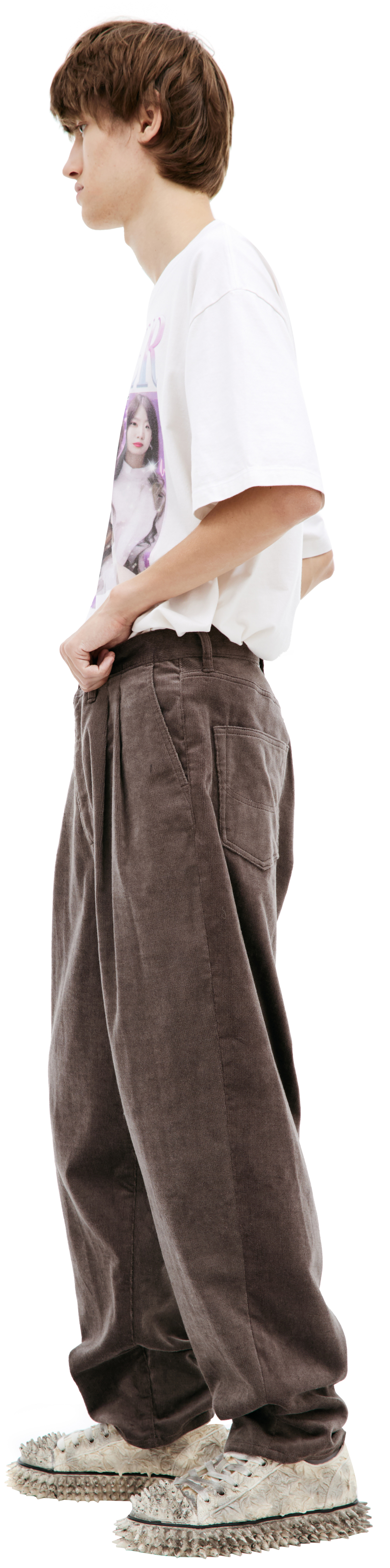 Doublet Wide corduroy pants