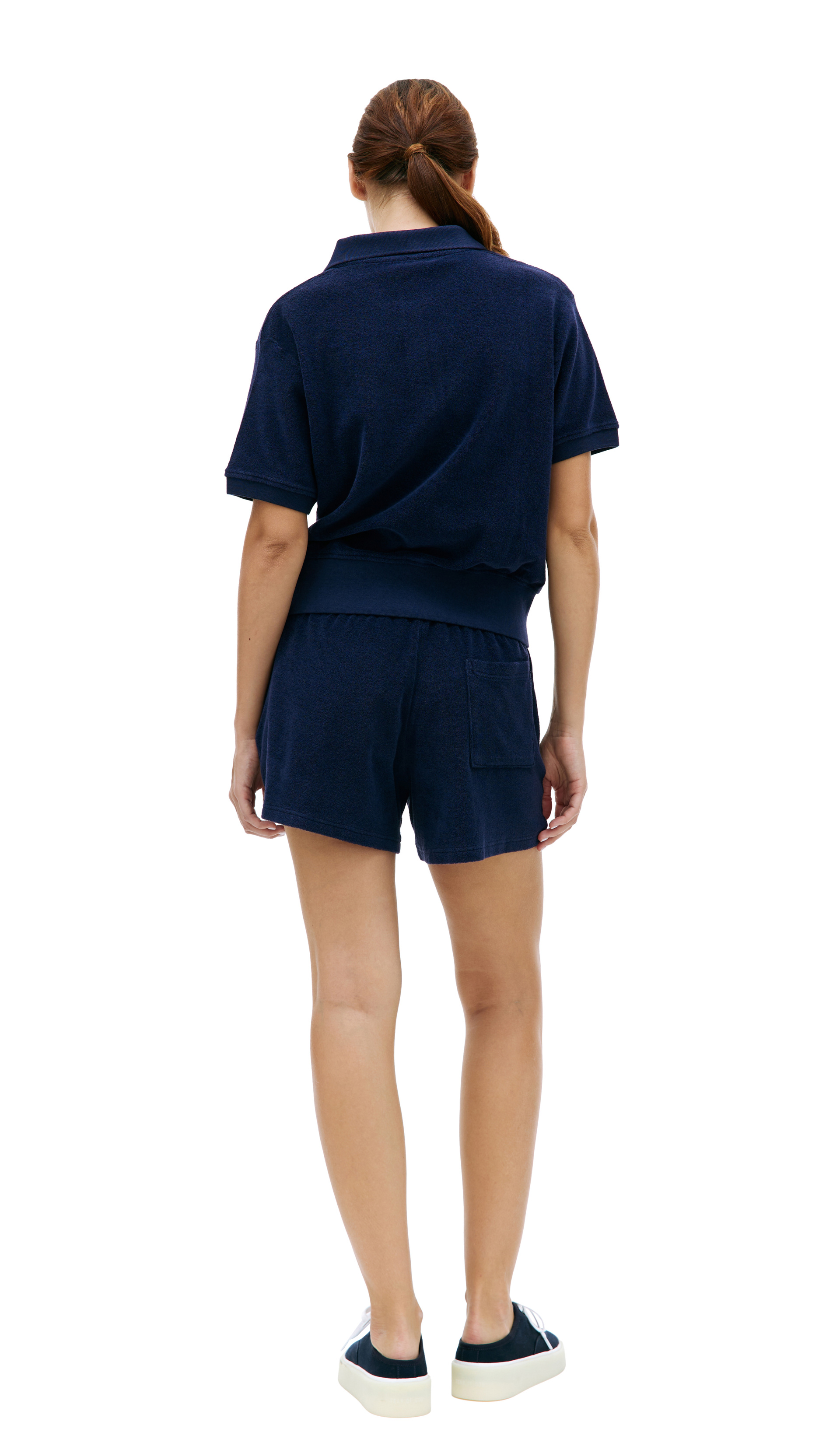 SPORTY & RICH SR Tennis logo polo