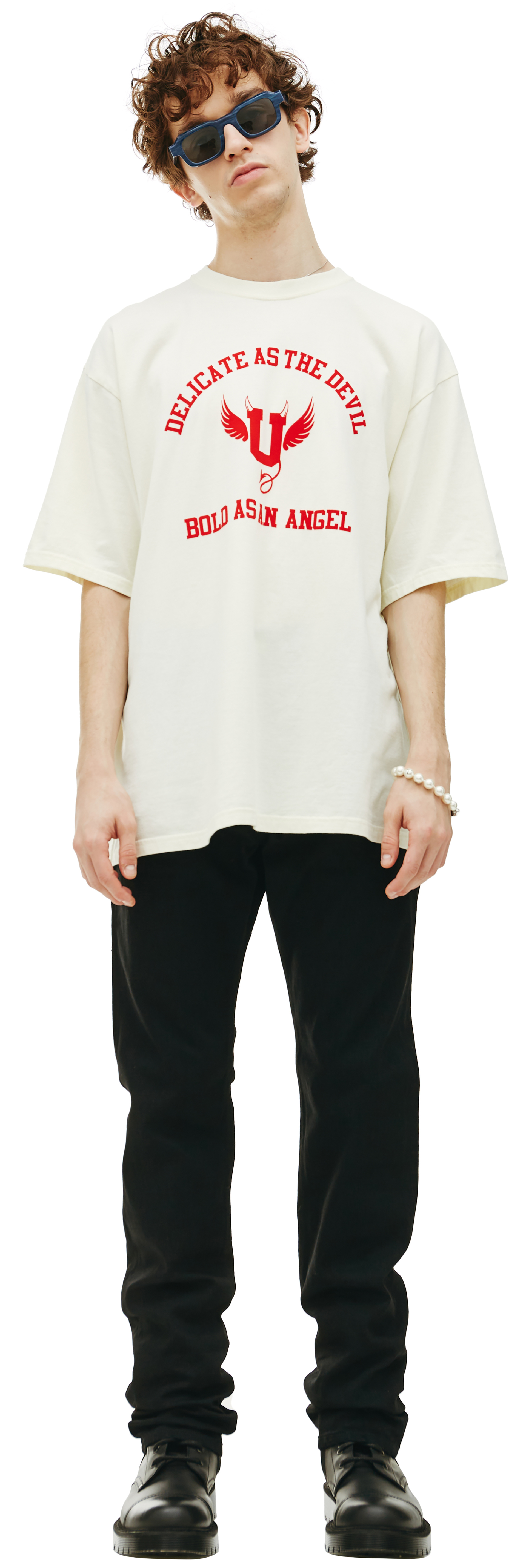 Undercover Print Cotton T-shirt