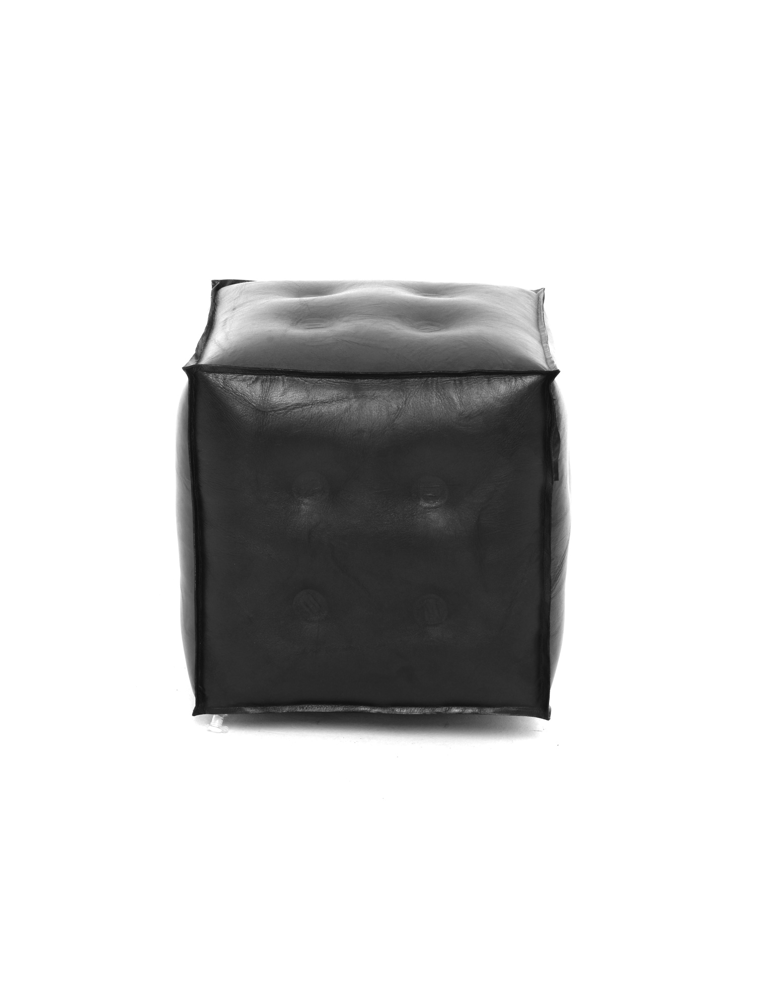 Isaac Sellam Inflatable leather pouf