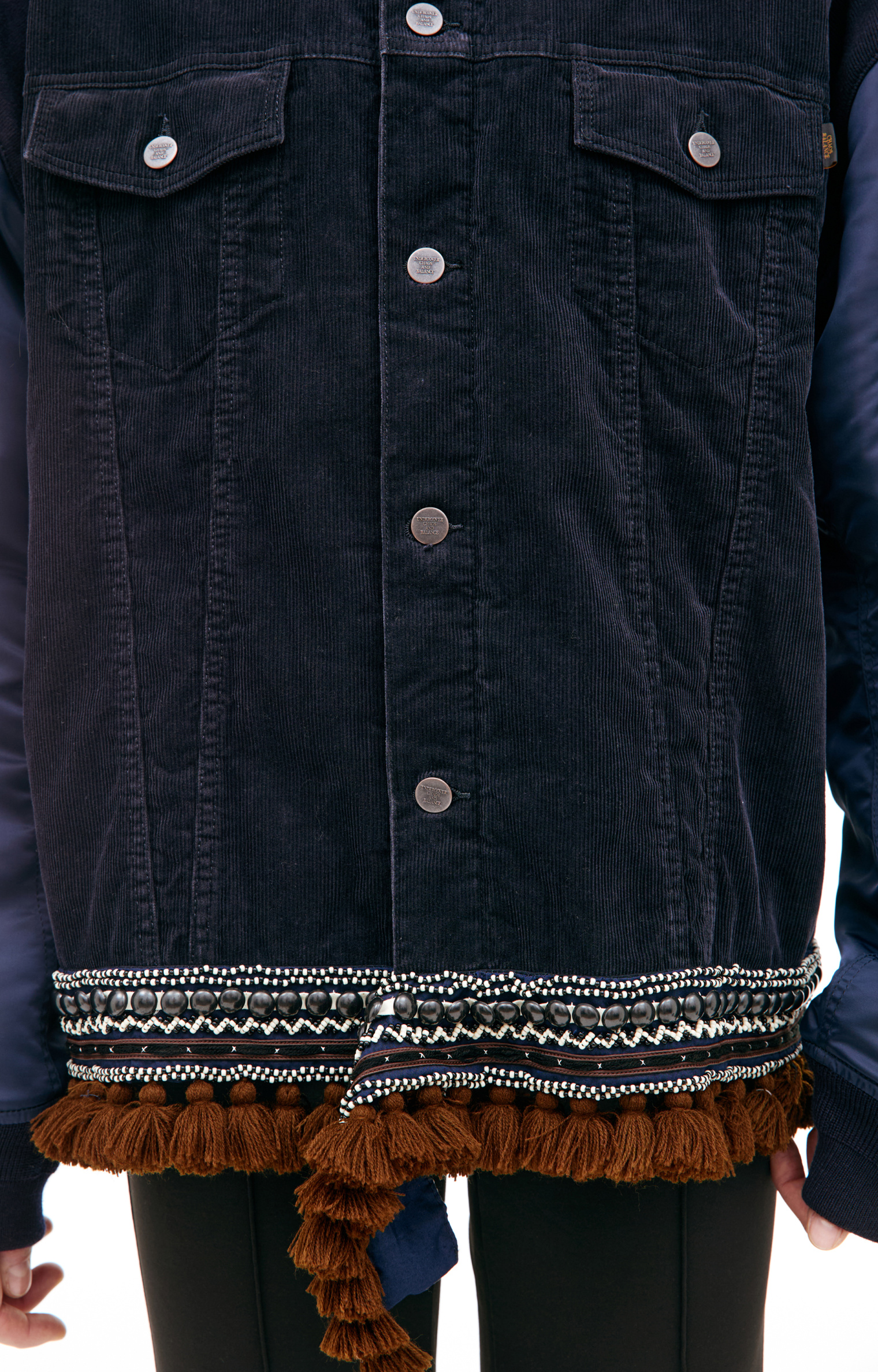 Undercover Combination jacket with buttons