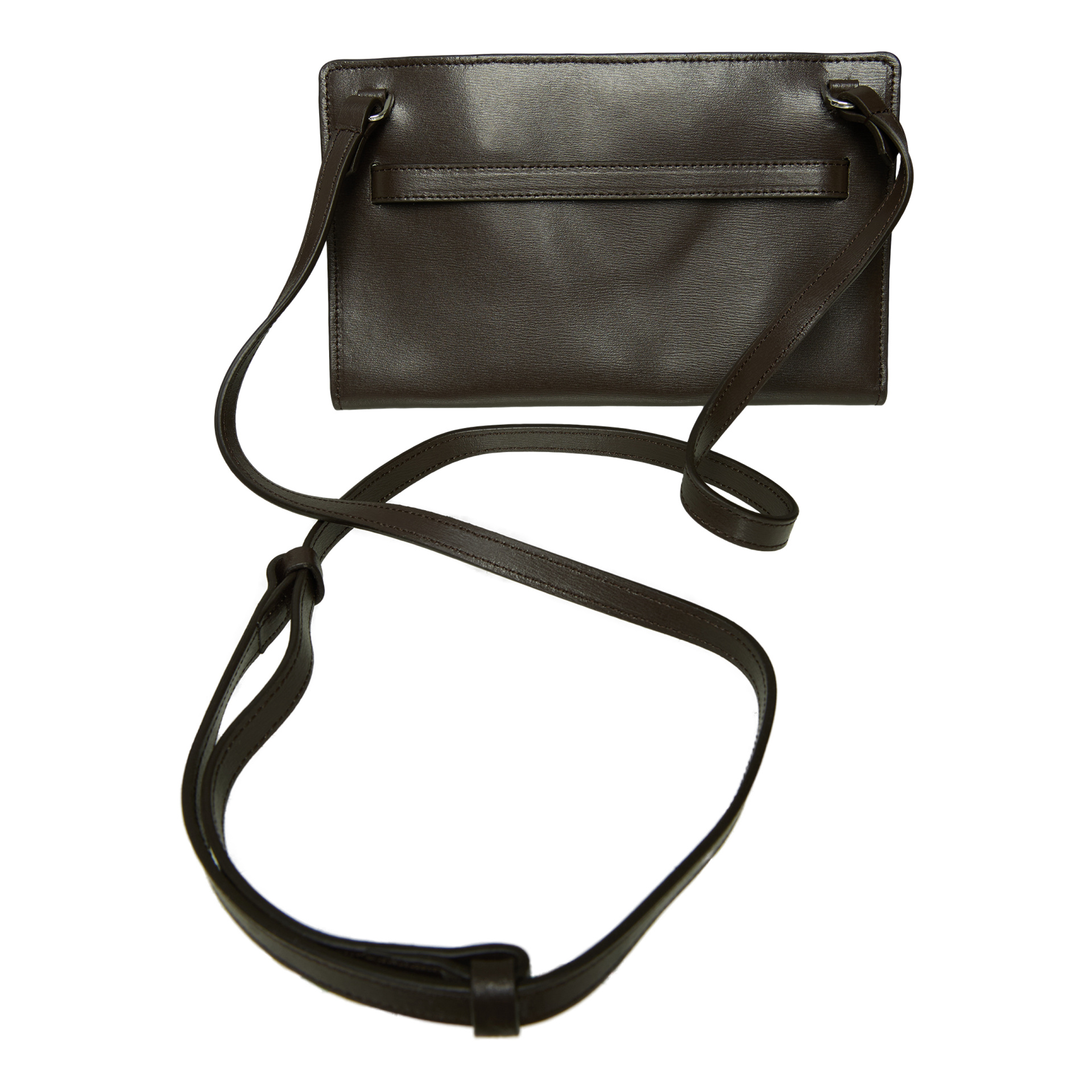 TOTEME Leather bag with a crossbar clasp