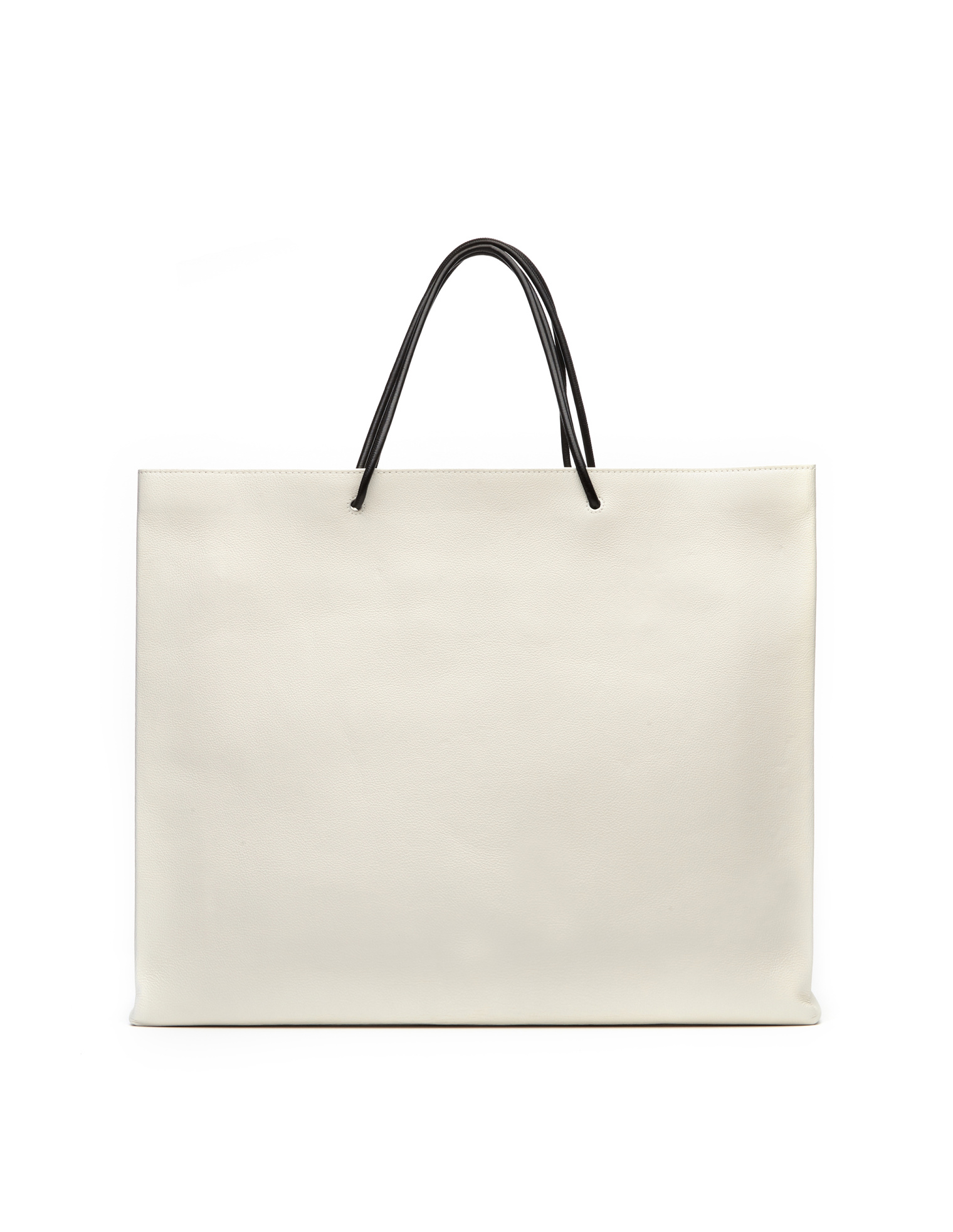Balenciaga Leather Logo Carrier Bag