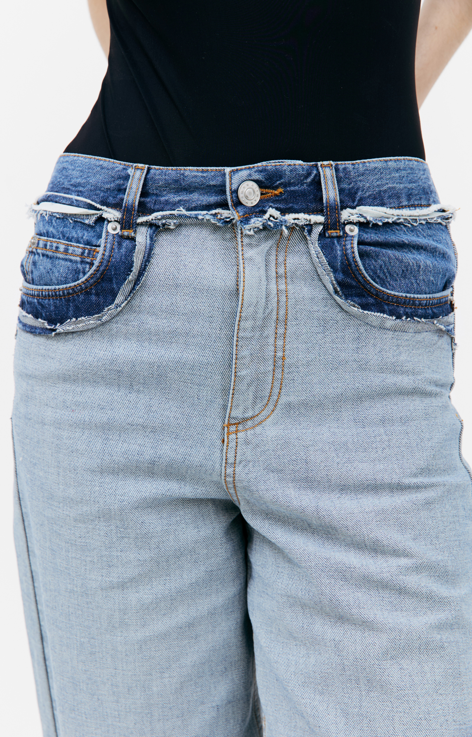 Marni Прямые джинсы со швами наизнанку
