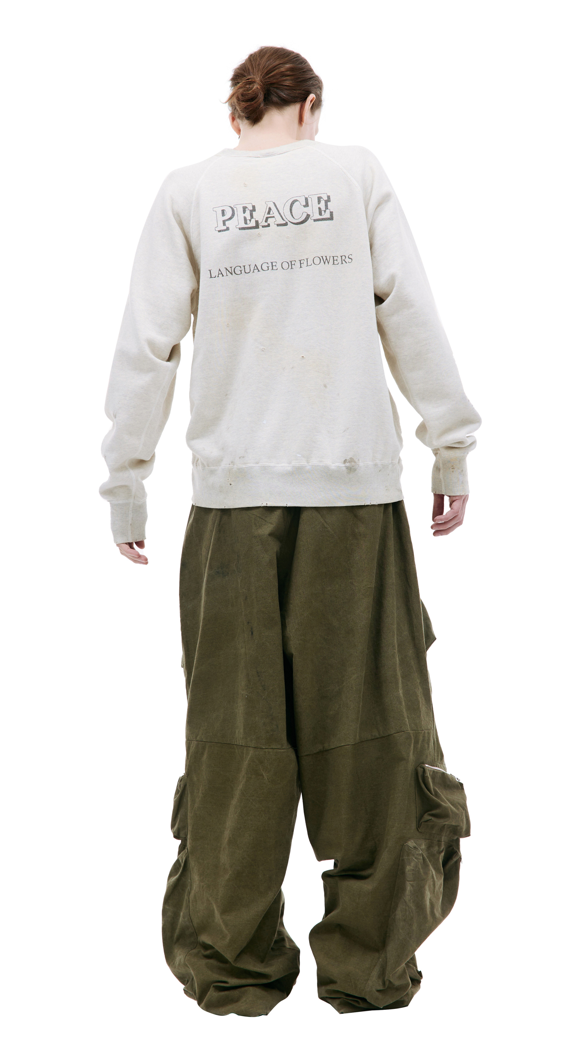 Saint Michael \'DAISY\' printed sweatshirt