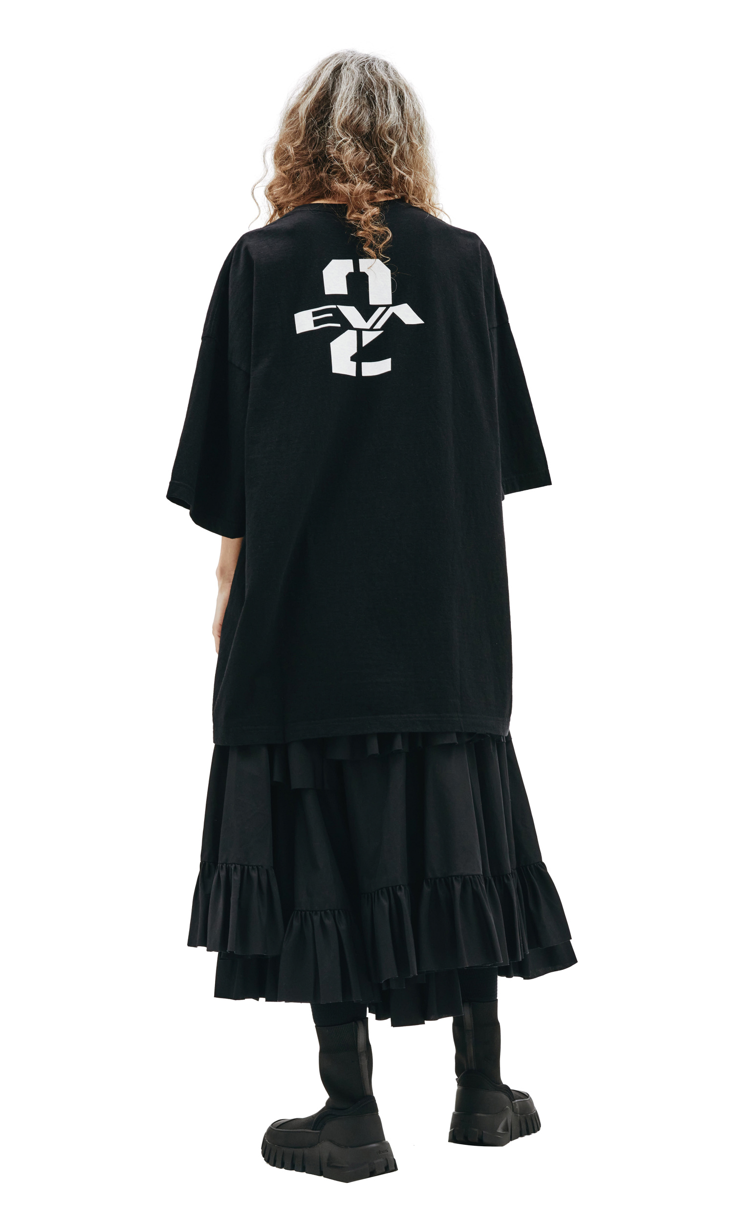 Undercover Black t-shirt Eva Unit 02