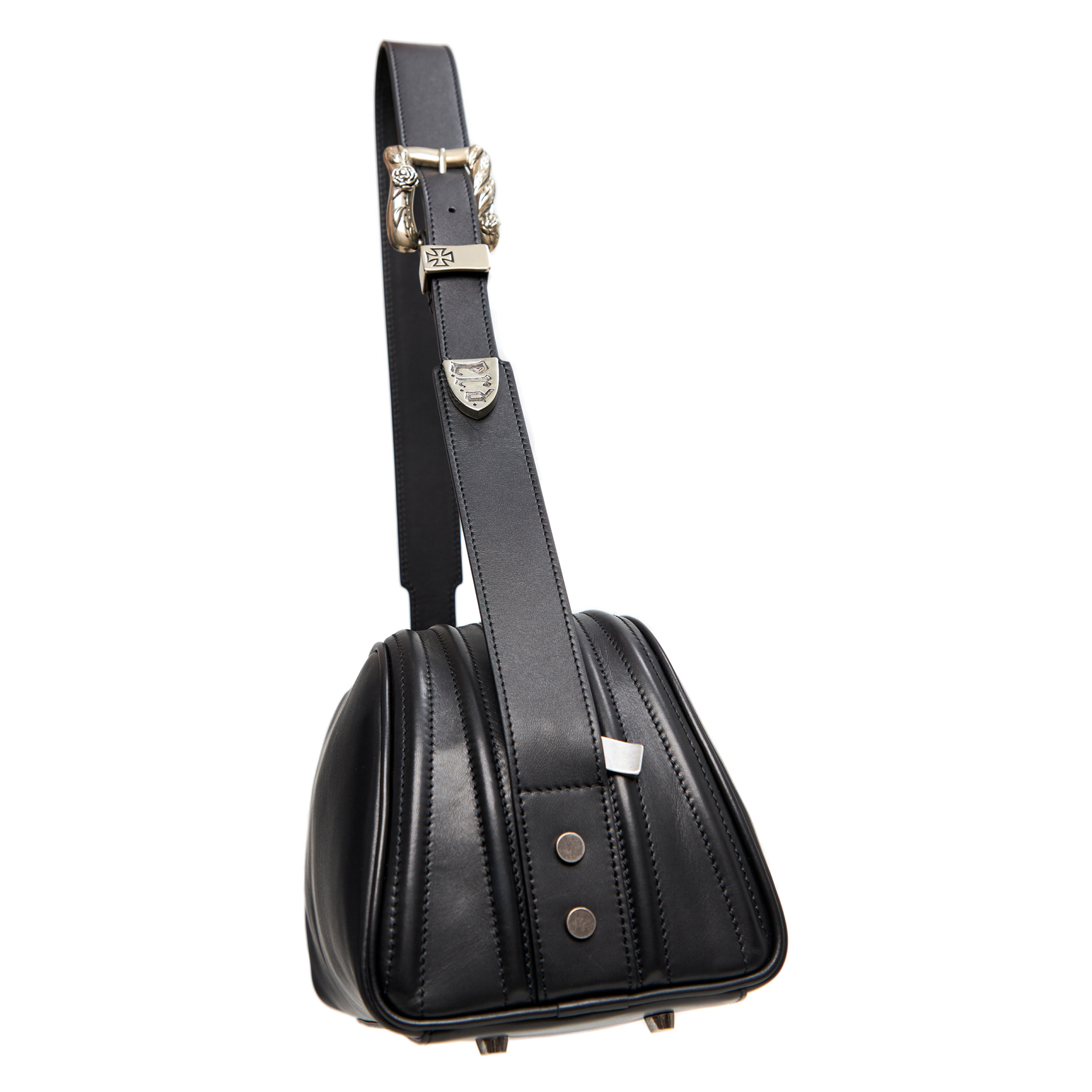 Enfants Riches Déprimés Black leather bag
