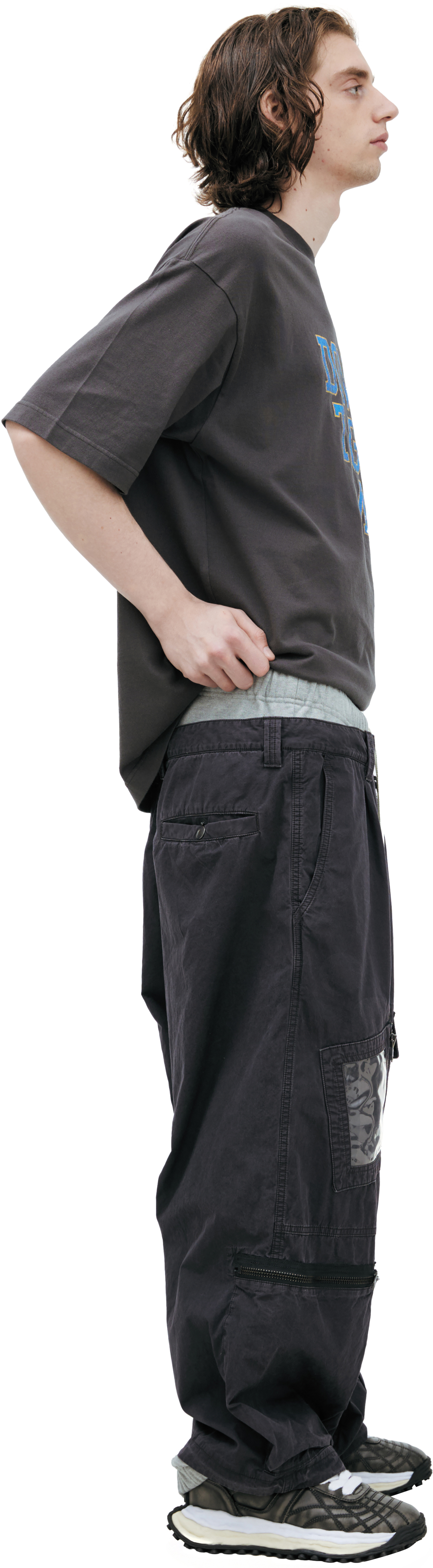 Maison Mihara Yasuhiro Pants with contrasting lining