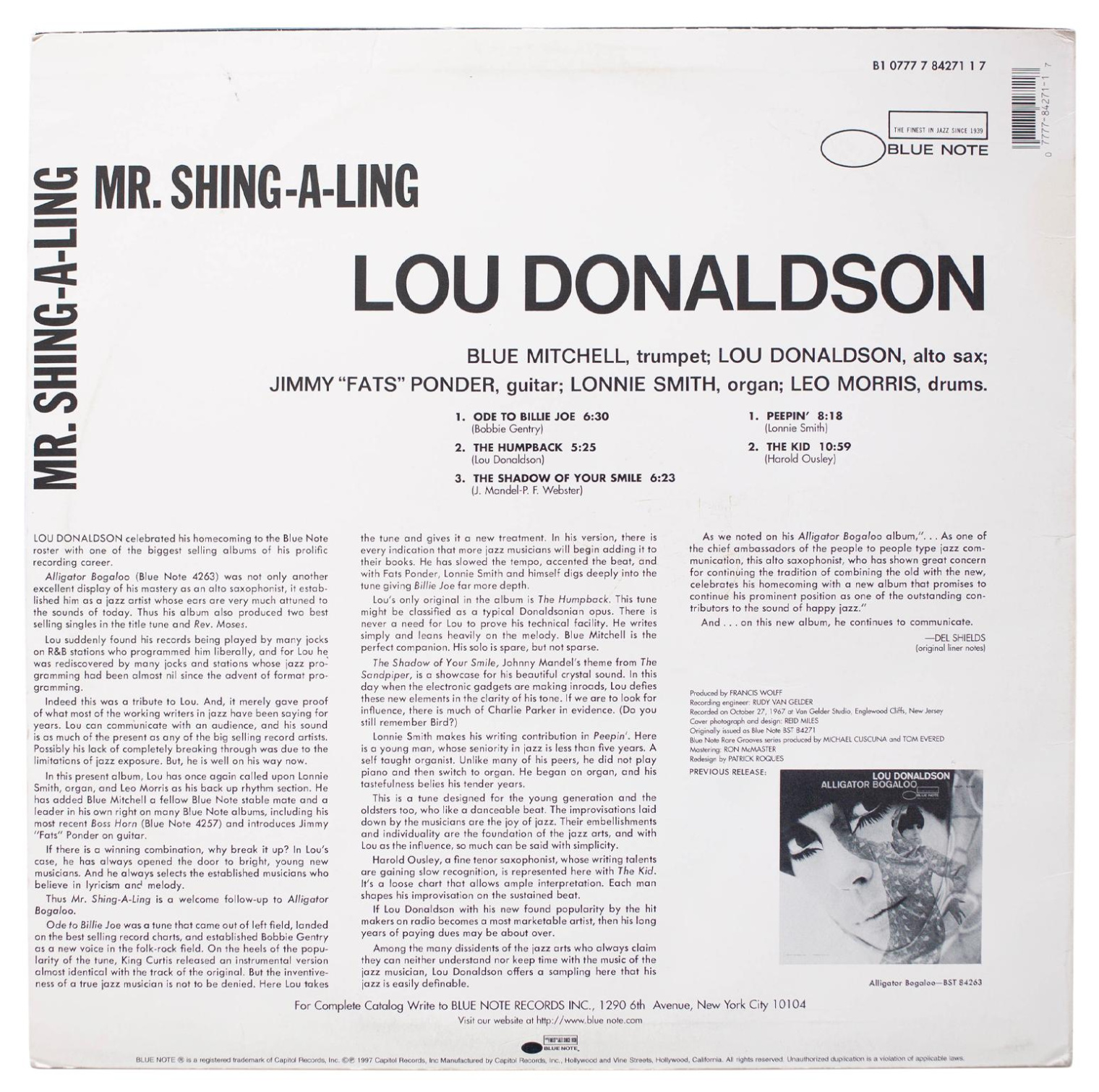  Винил Lou Donaldson - Mr.Shing-a-Ling