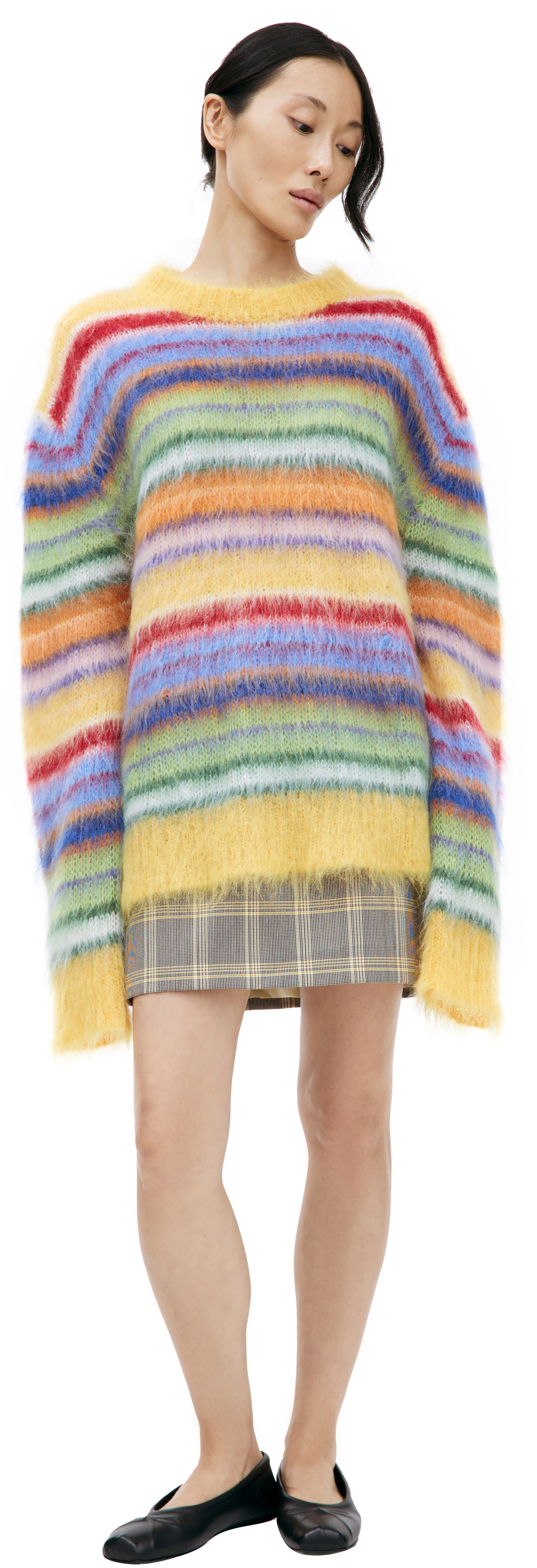 Marni Striped mohair sweater