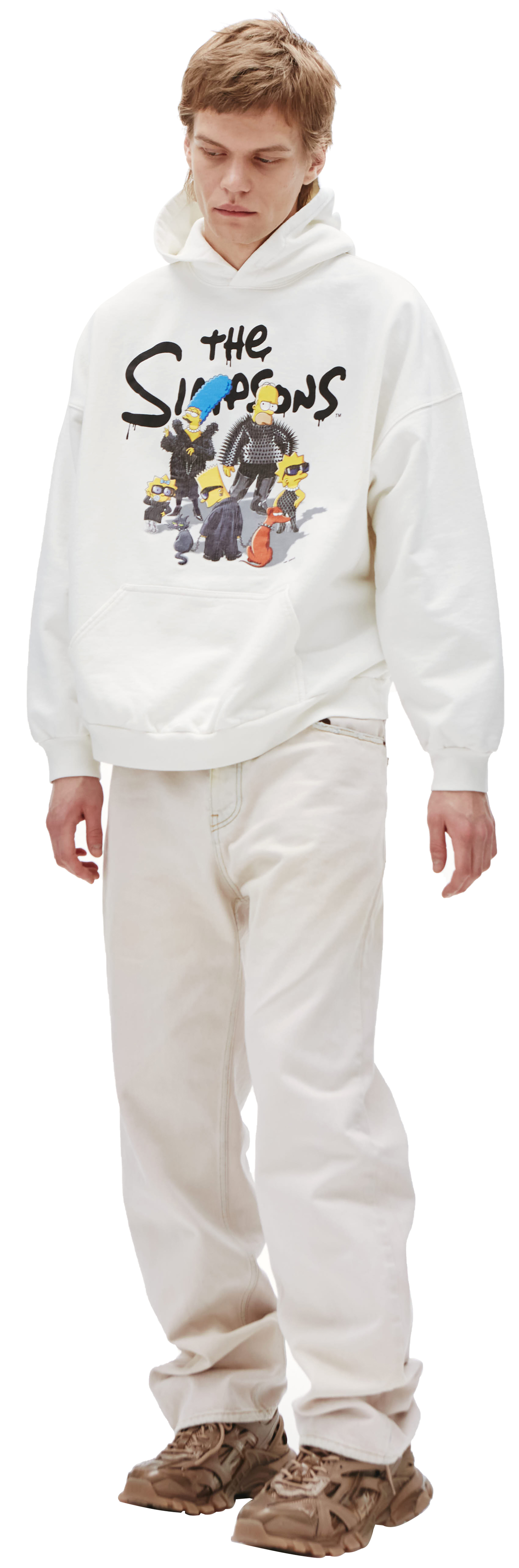 Balenciaga Balenciaga x The Simpsons cotton hoodie
