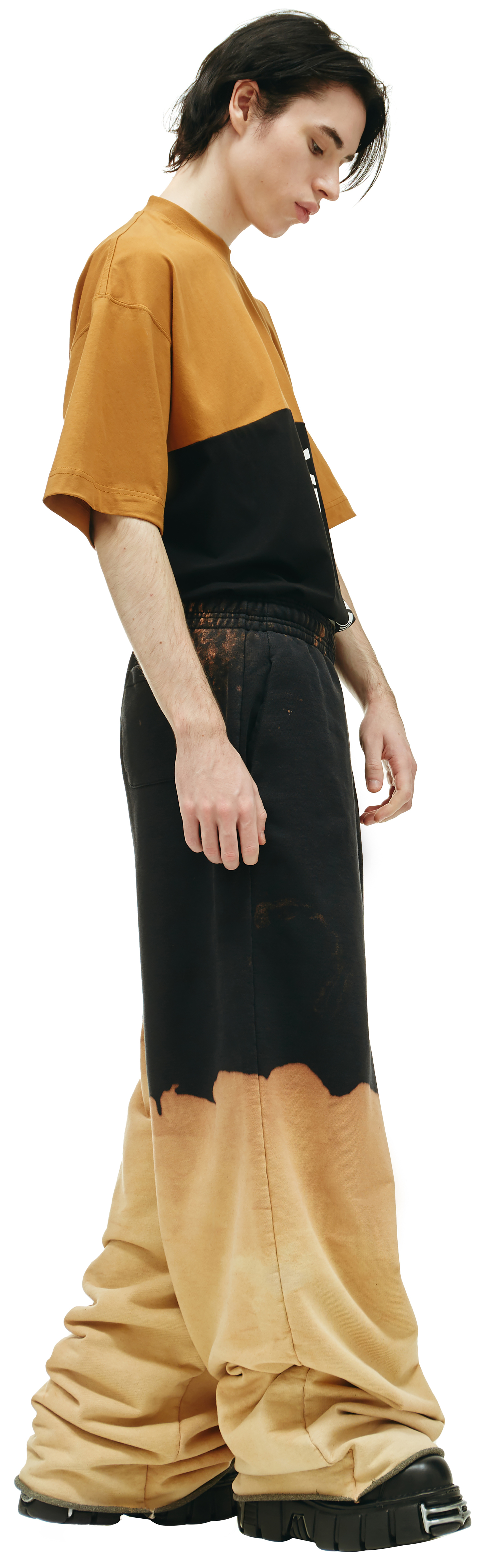 VETEMENTS Bleached effect sweatpants