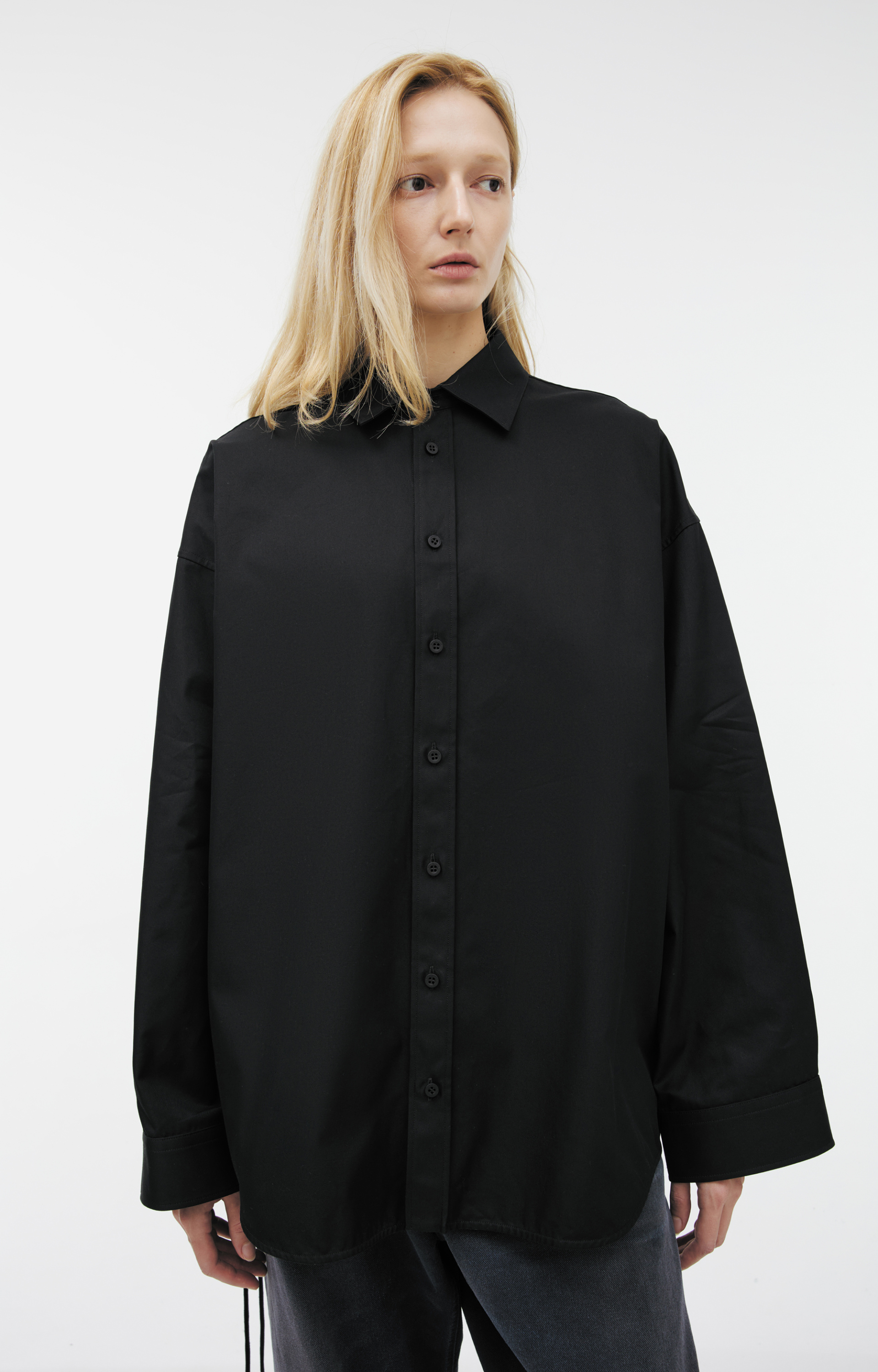 Balenciaga Oversized black shirt
