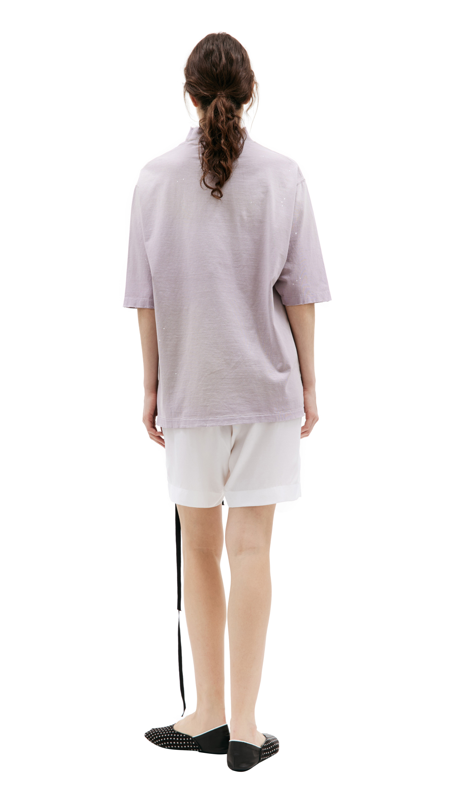 Maison Margiela Distressed cotton t-shirt