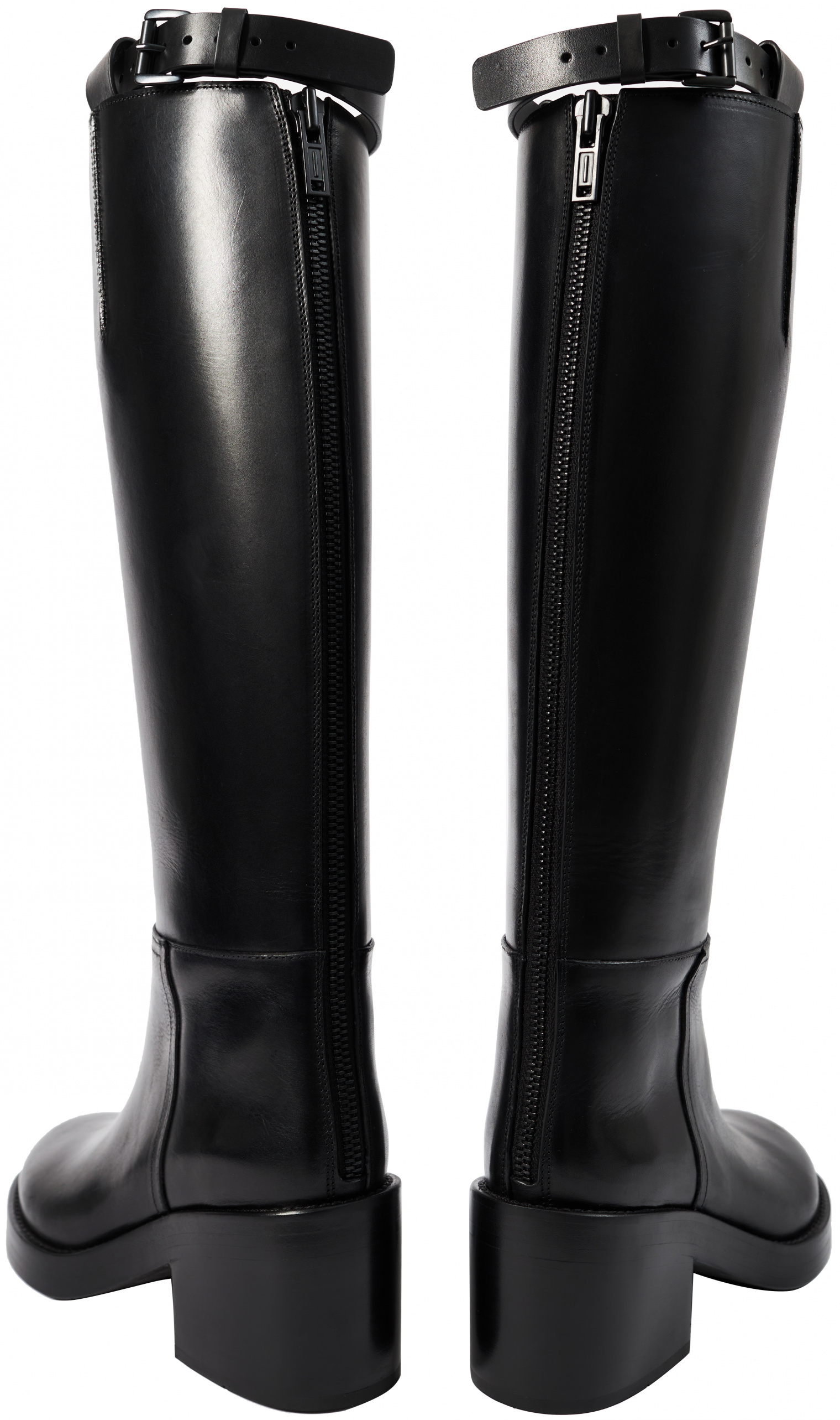 Ann demeulemeester over the knee outlet boots