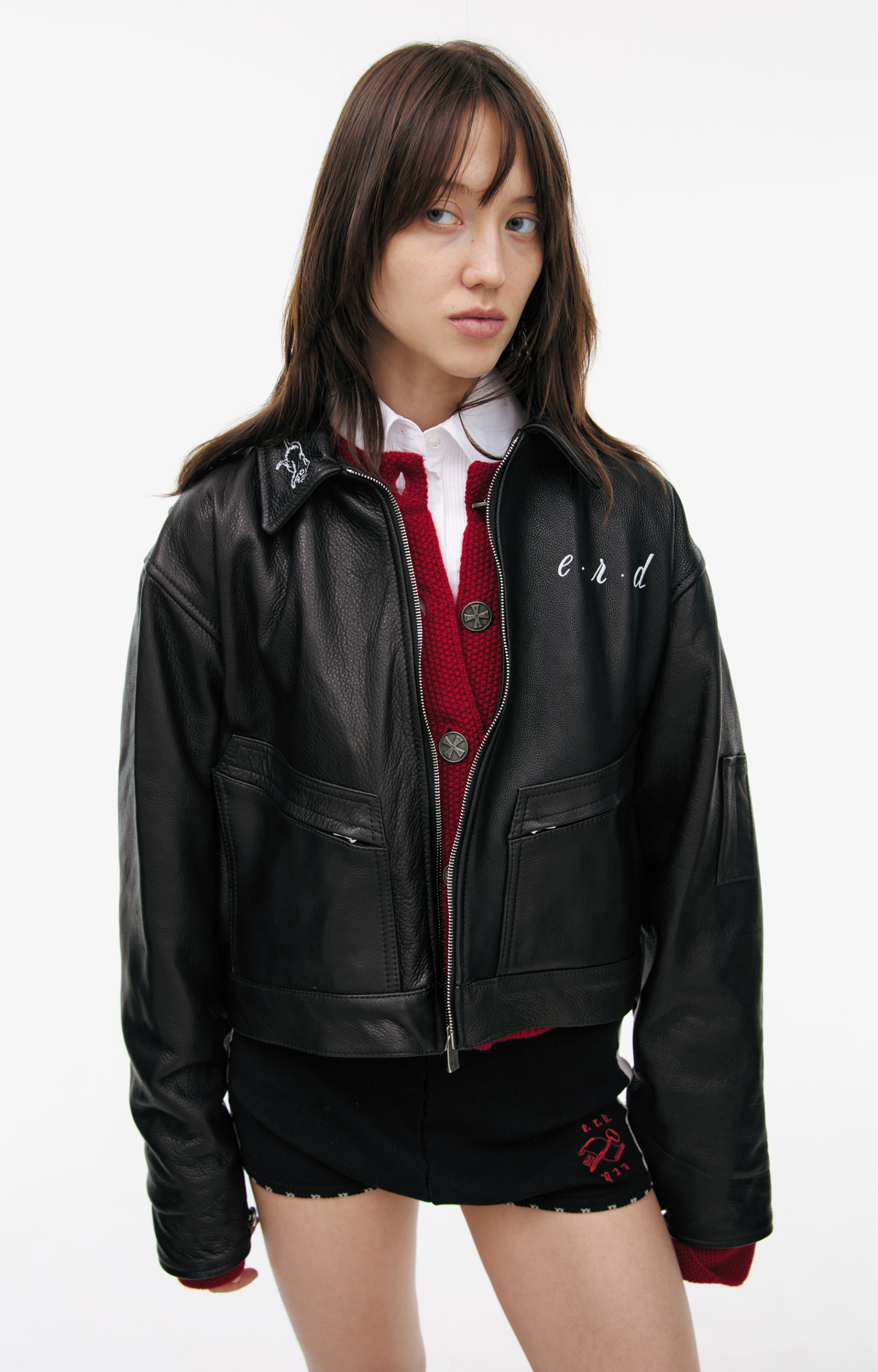 Enfants Riches Déprimés Embroidered logo jacket