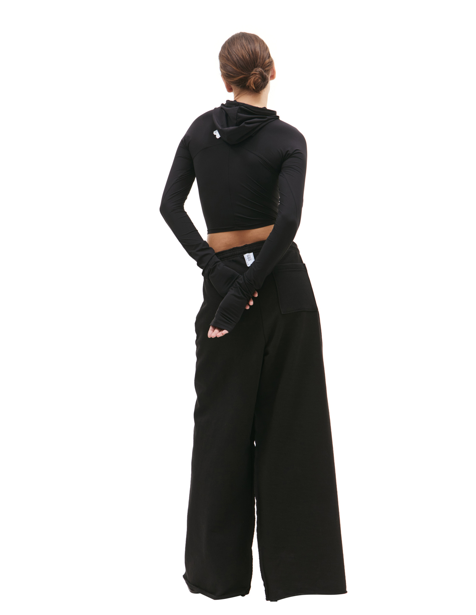 PROTOTYPES Black leggings hoodie