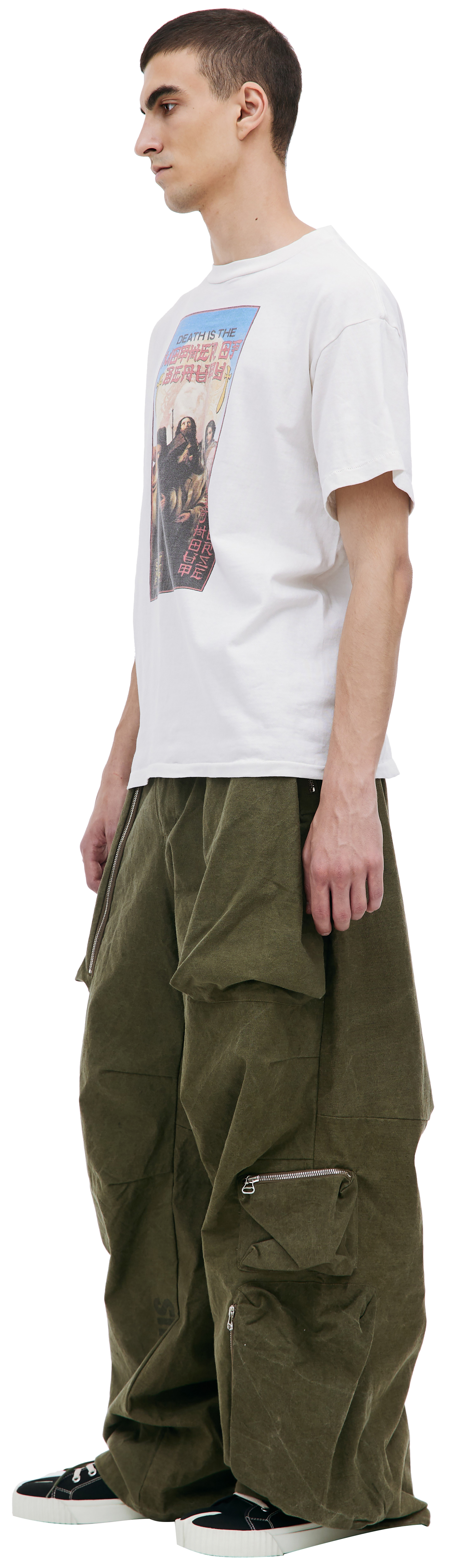 Saint Michael \'Without Fear\' printed t-shirt