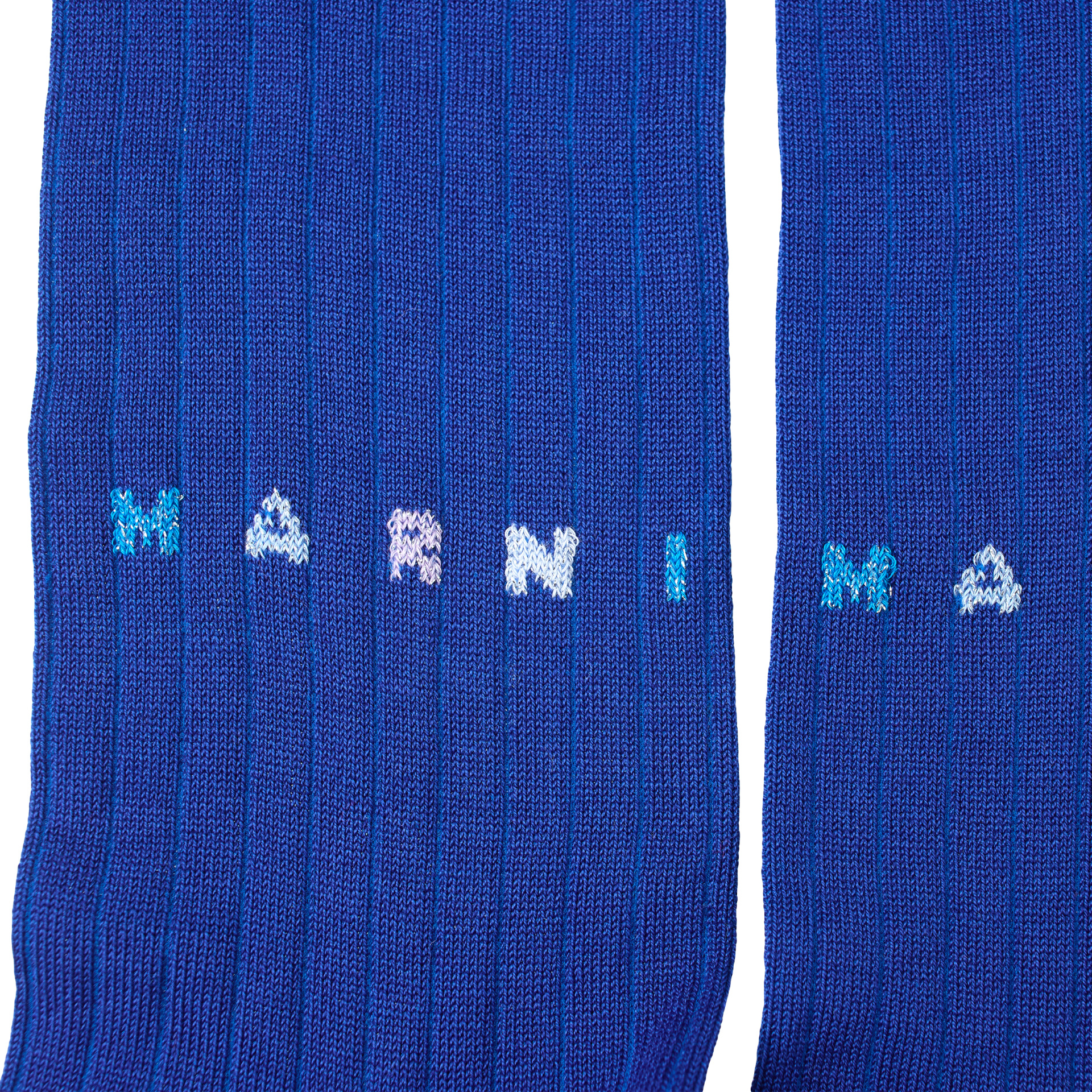 Marni Blue cotton socks