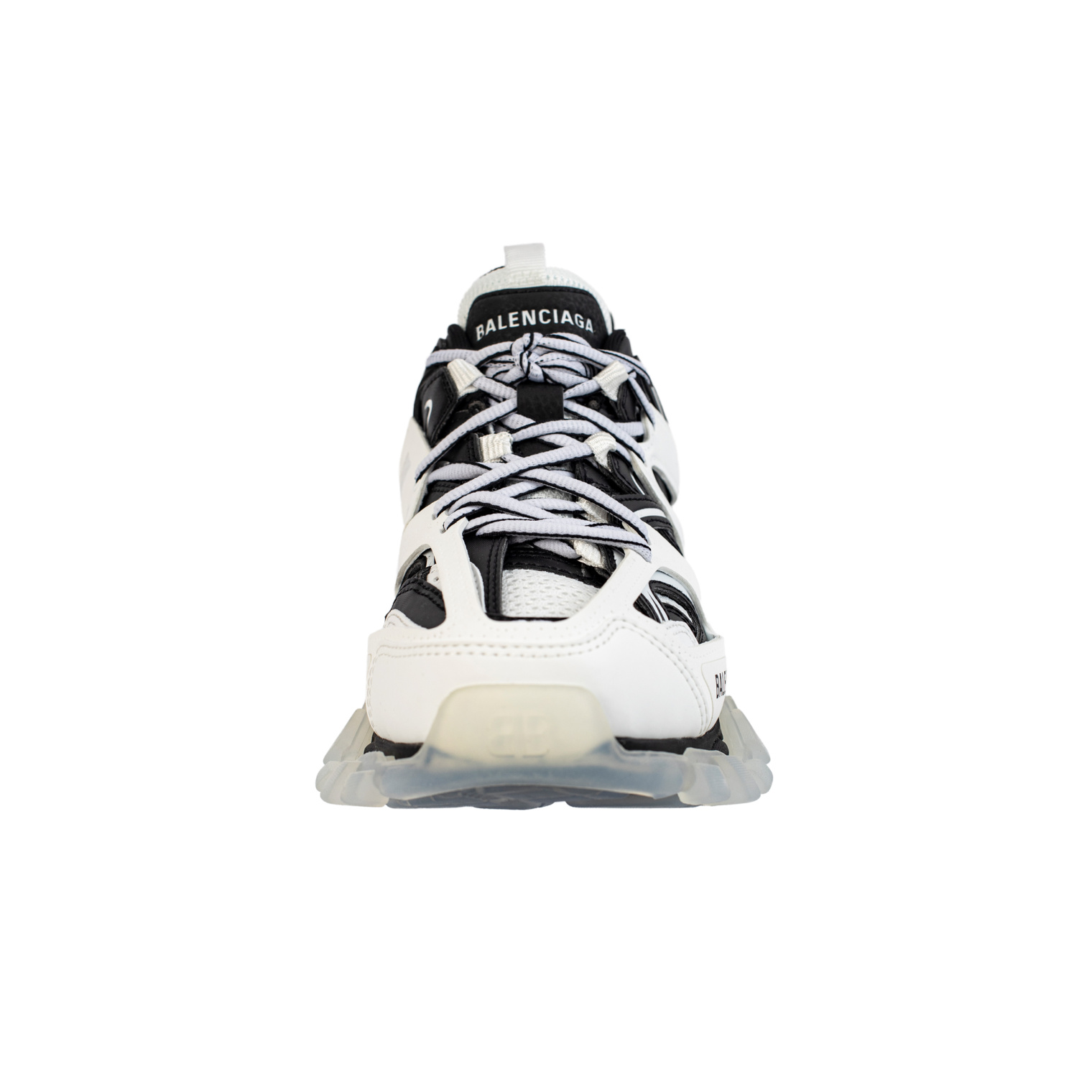 Balenciaga Black & White Track Sneakers