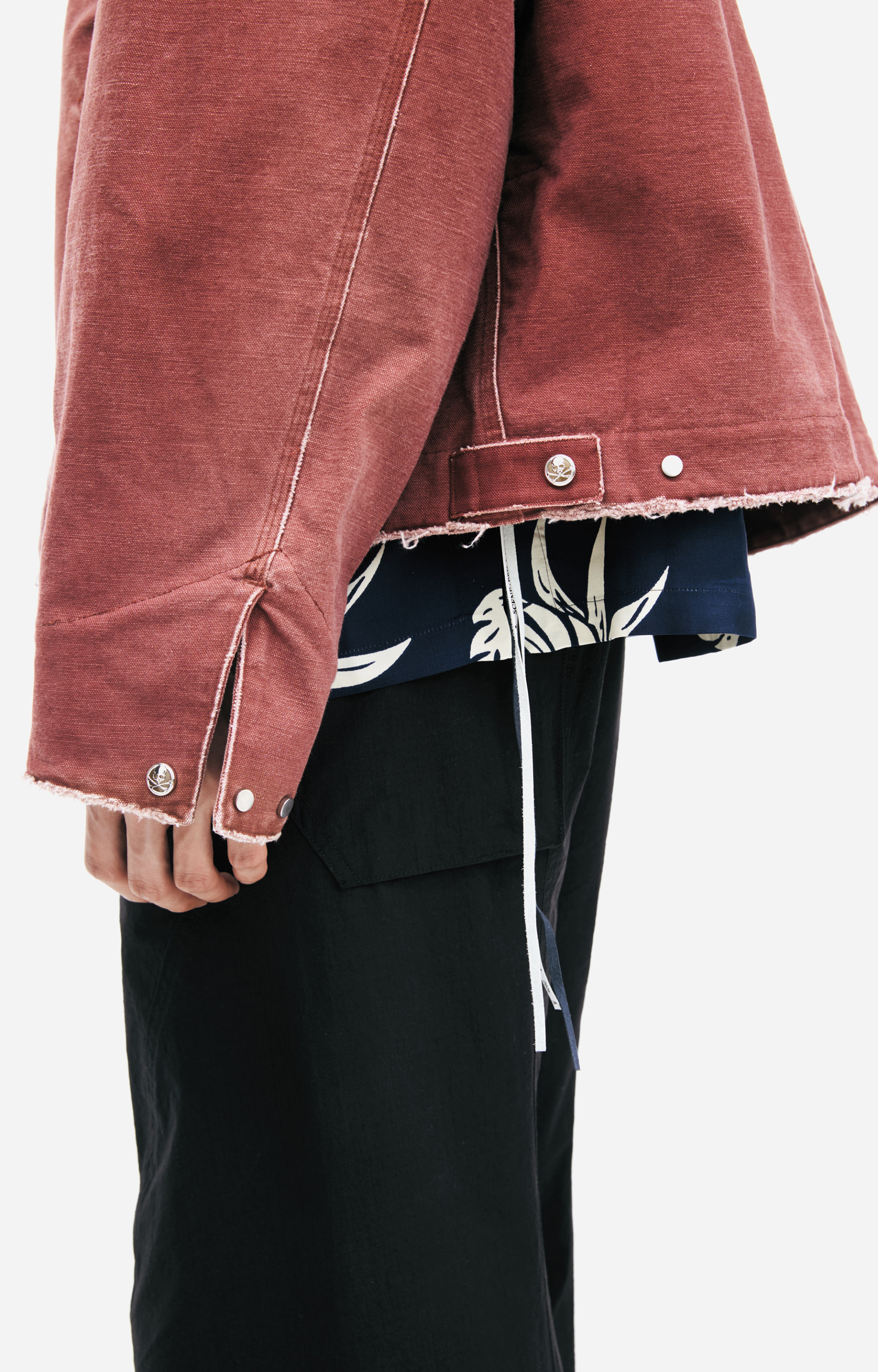 Mastermind WORLD Jacket with raw edges