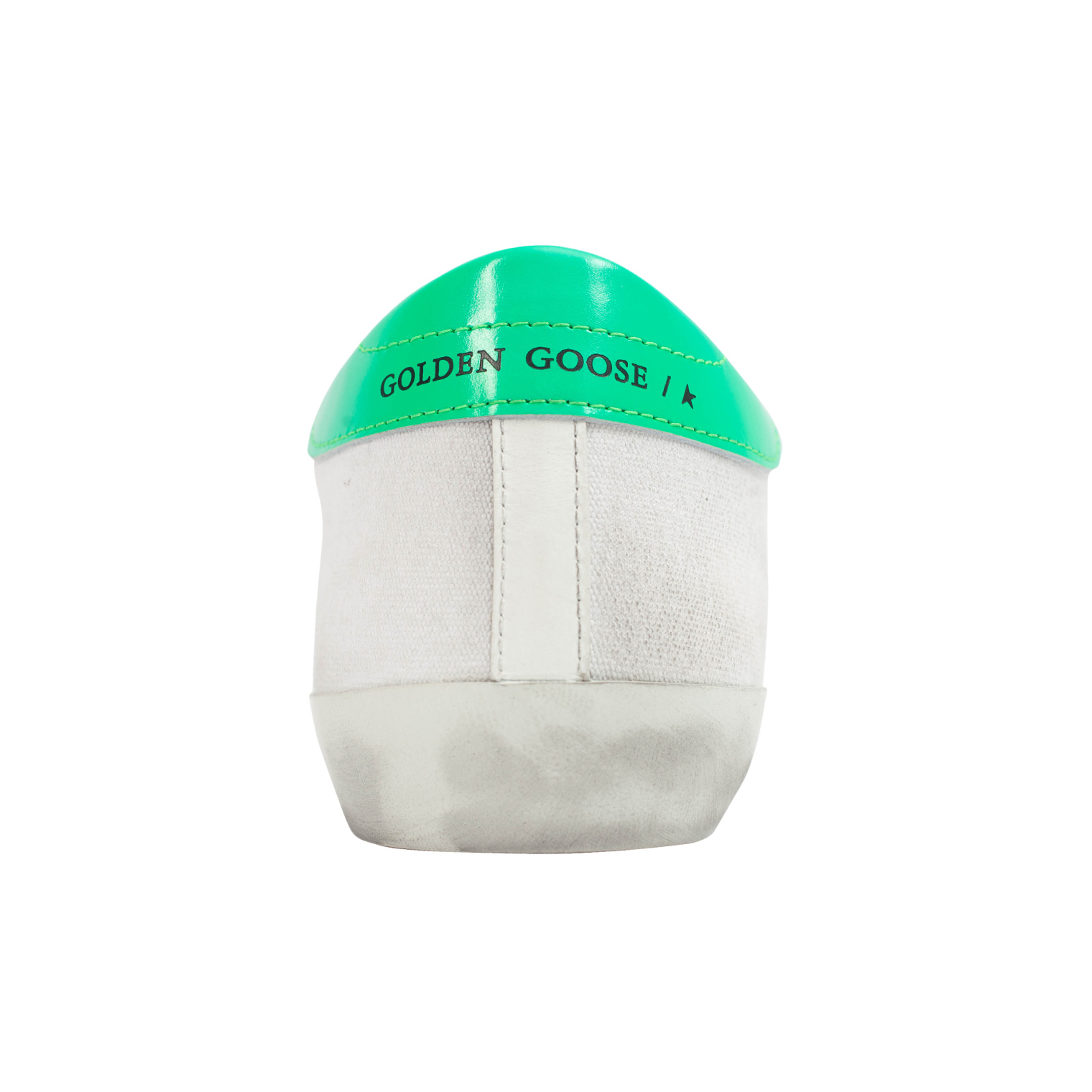 Golden Goose Белые канвасовые кеды Superstar
