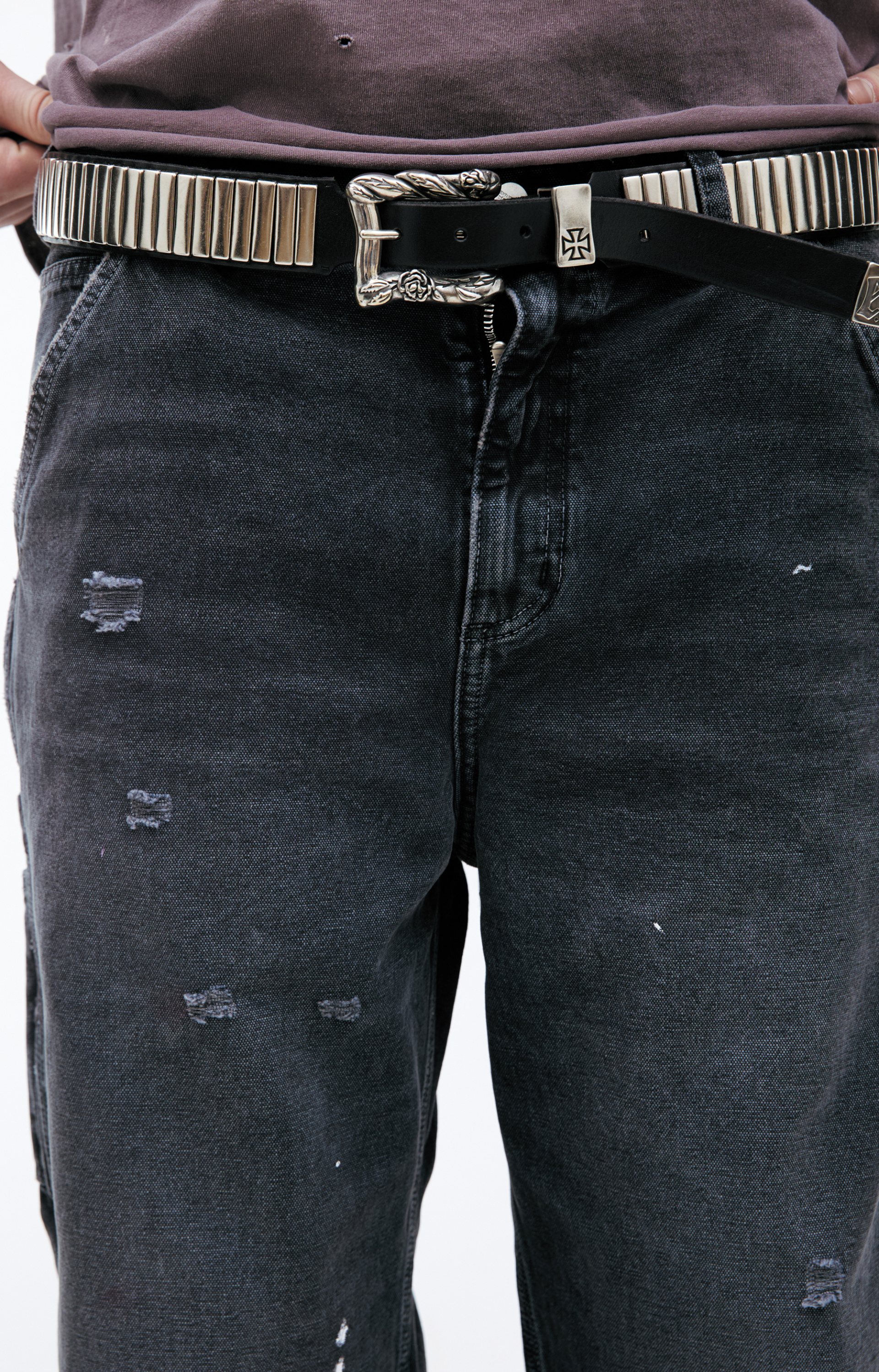 Enfants Riches Déprimés Paint effect jeans