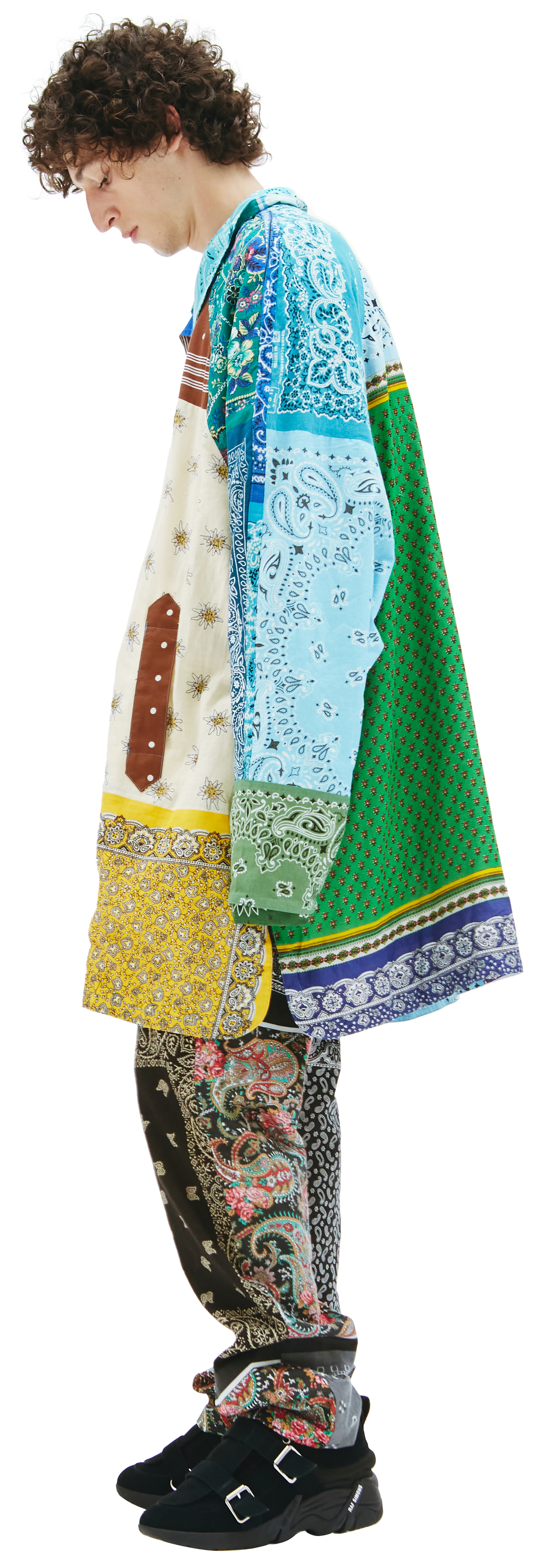 Children of the discordance Bandana patch oversized jacket