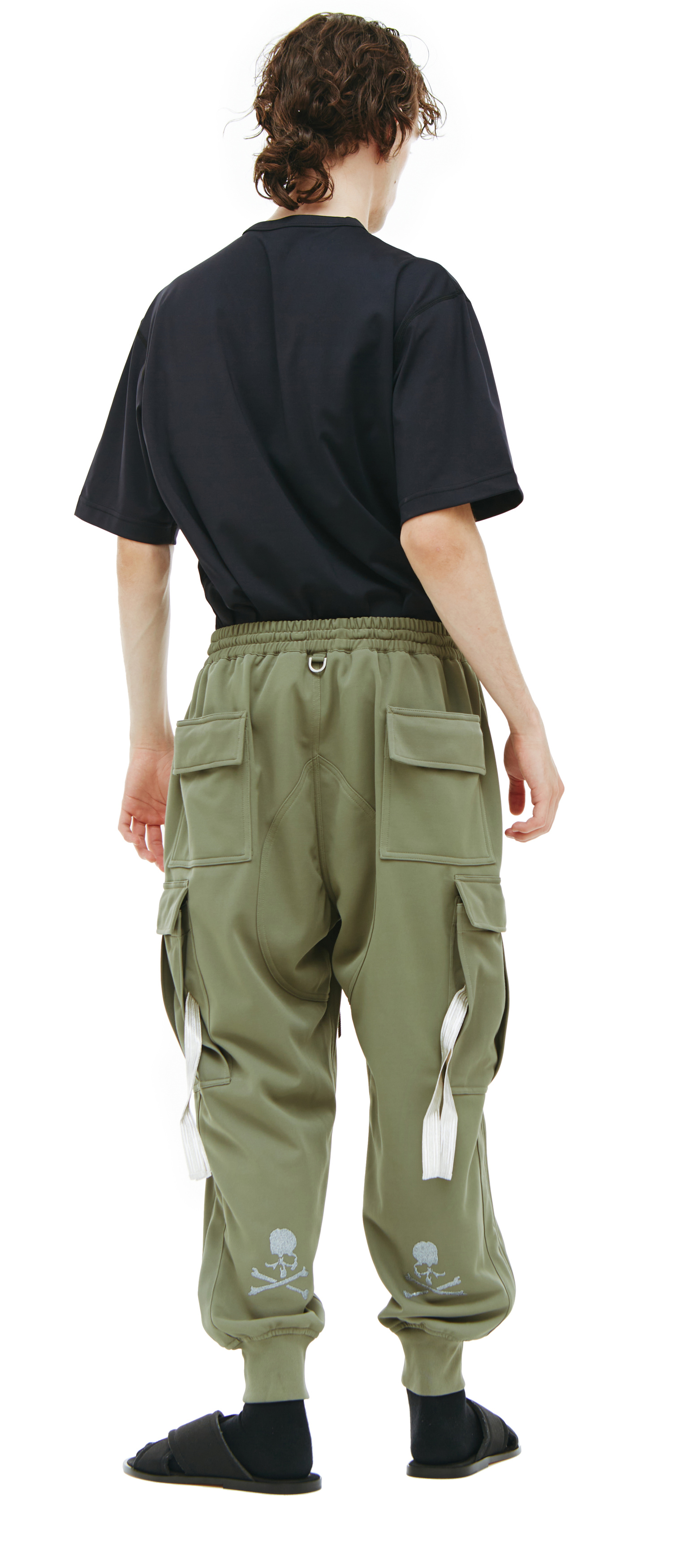 Mastermind WORLD Khaki cargo trousers