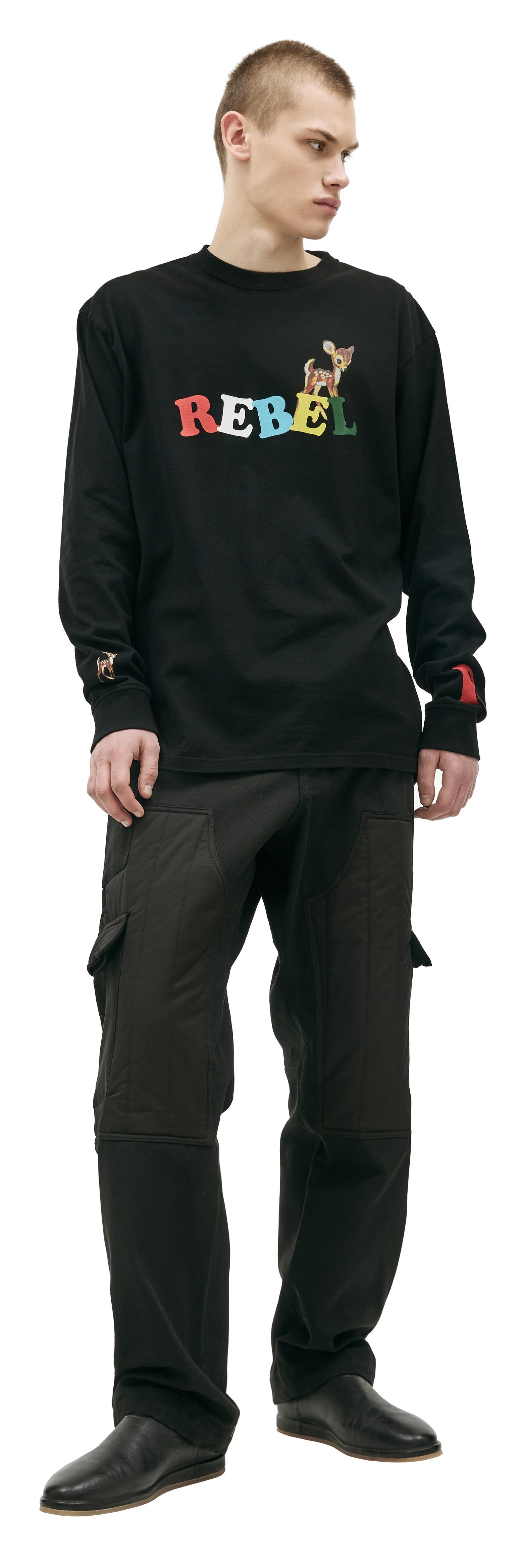 Undercover Black printed longsleeve