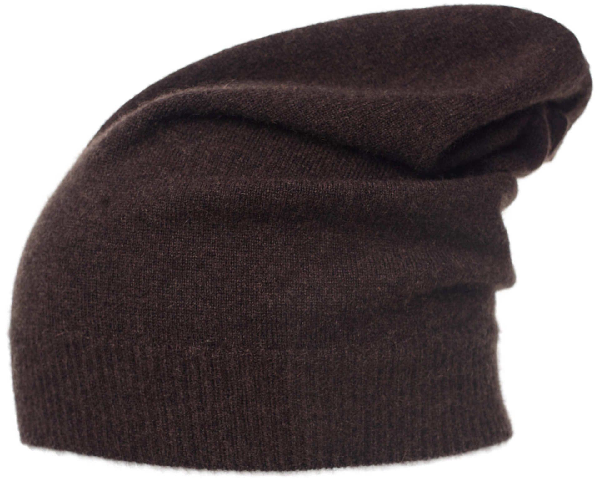 The Row Brown cashmere beanie