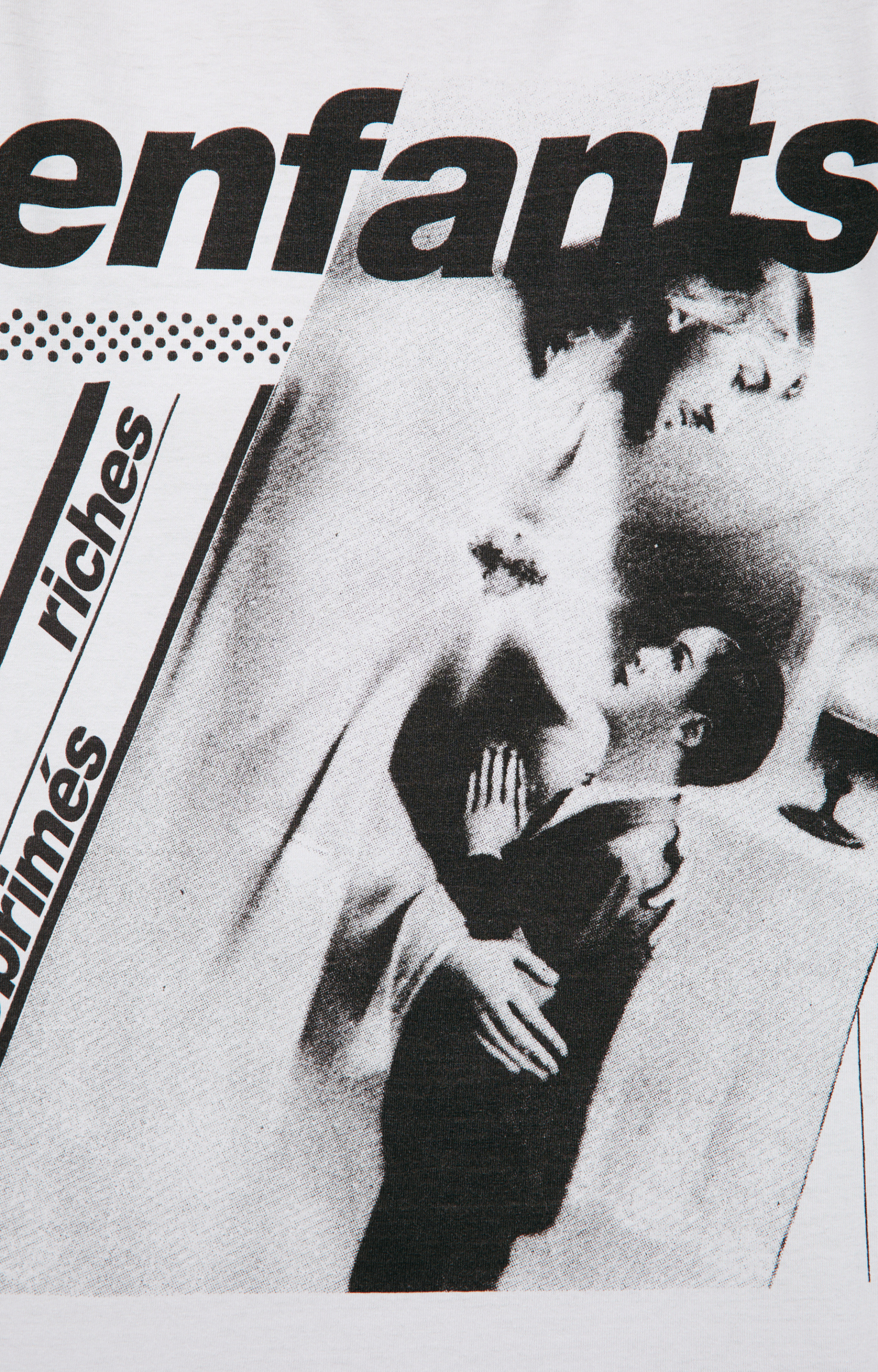 Enfants Riches Déprimés White print T-shirt