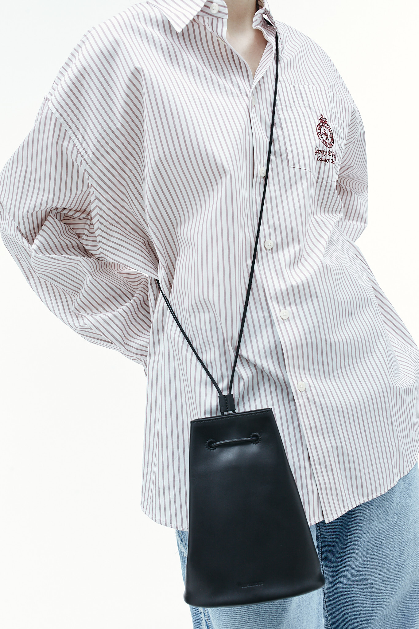 Jil Sander Climb drawstring bag