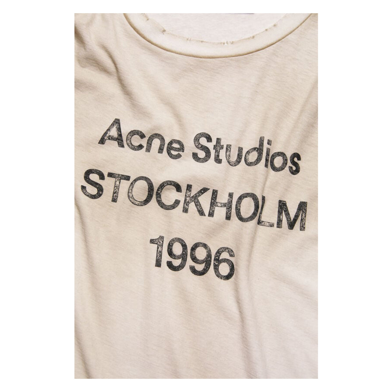 Acne Studios Logo Relaxed Fit T-shirt