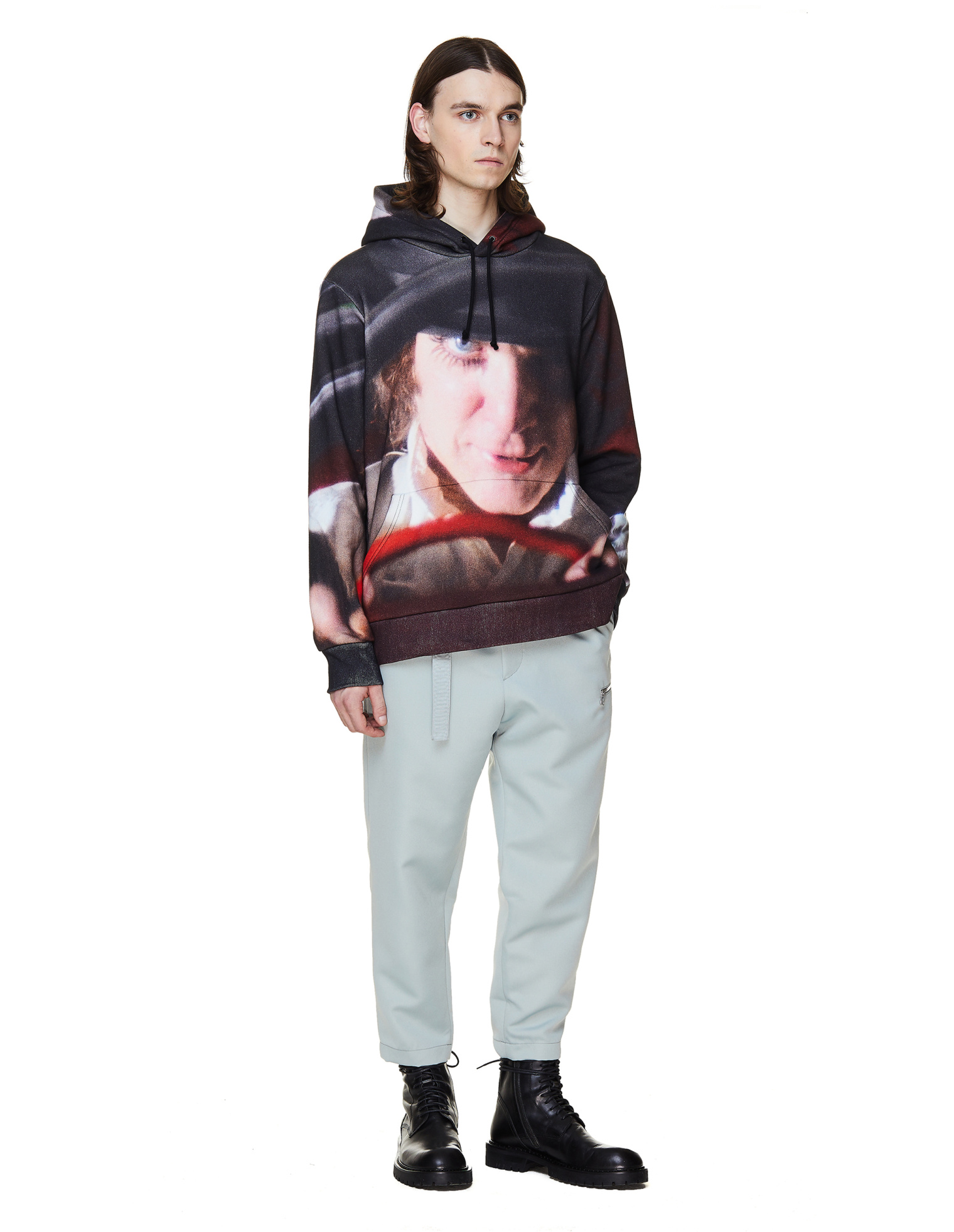 Undercover A Clockwork Orange Printed Hoodie