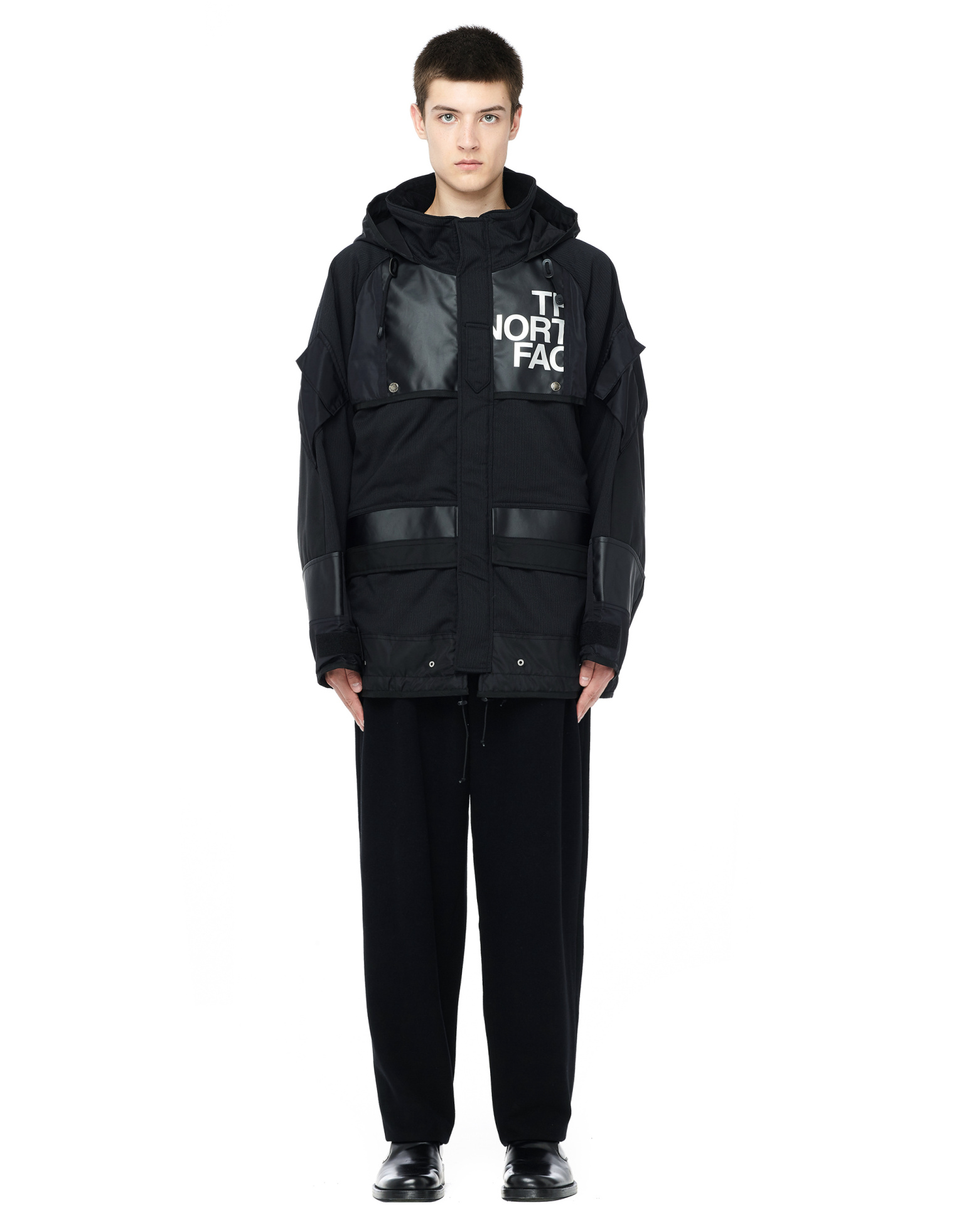 Junya Watanabe Черная куртка со вставками The North Face