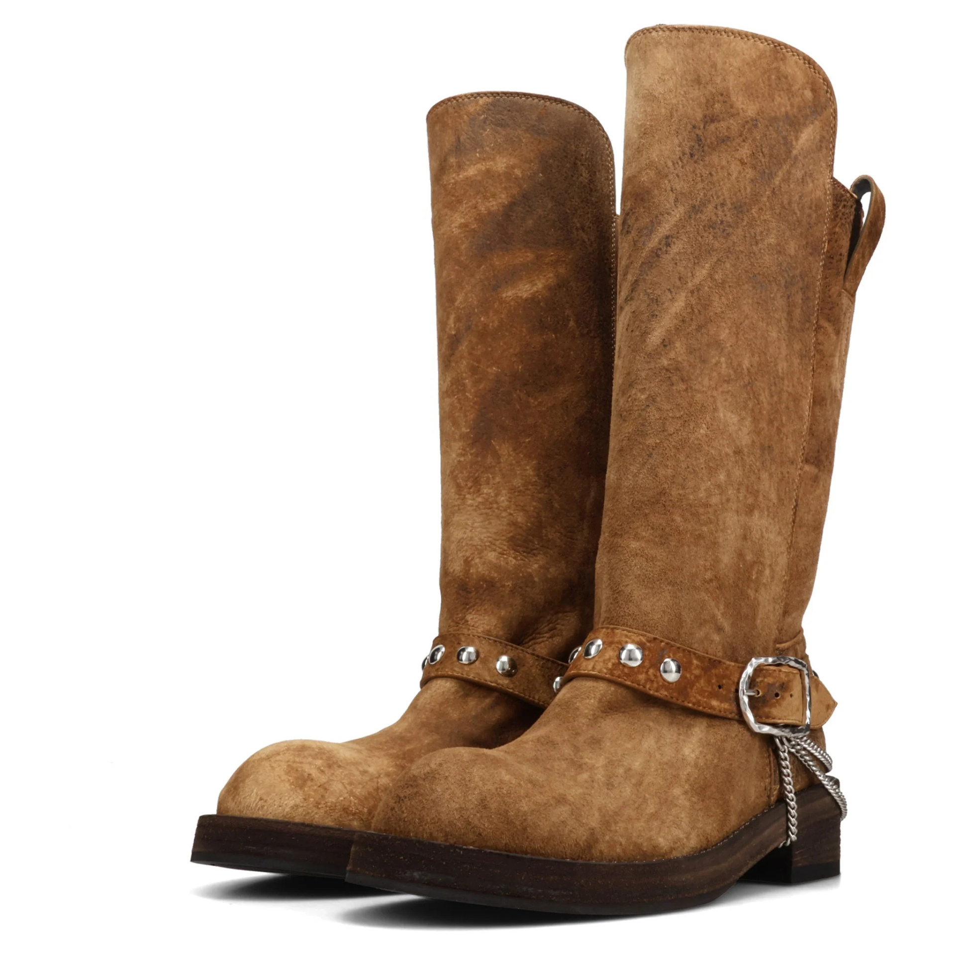 Ann Demeulemeester EDEED RIDING Low-Heel Boots