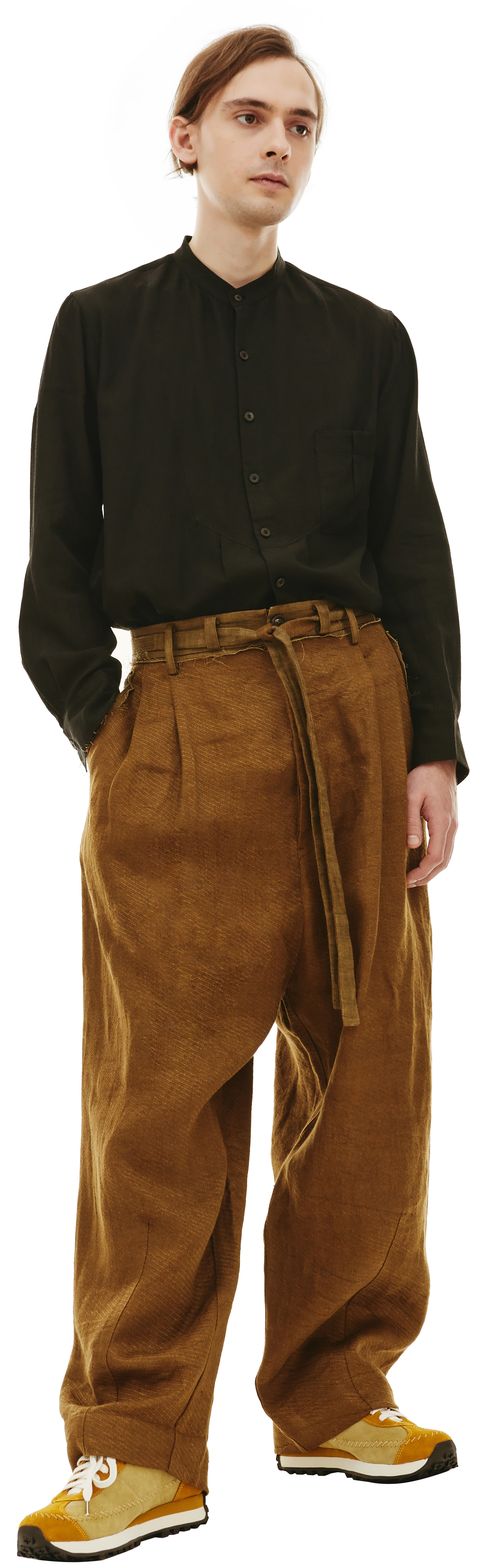 Ziggy Chen Half drawstring trousers