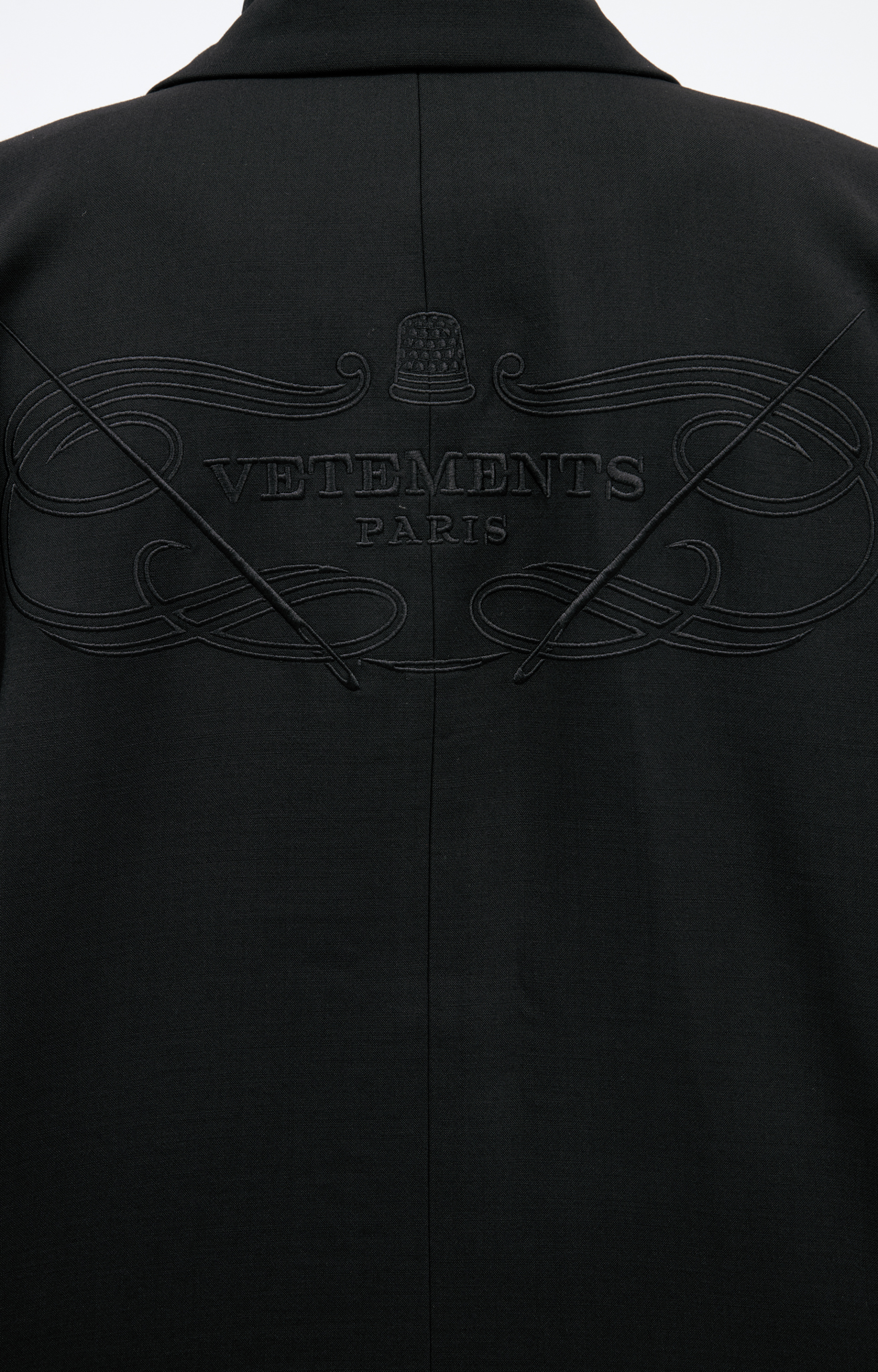 VETEMENTS Back Embroidered Jacket