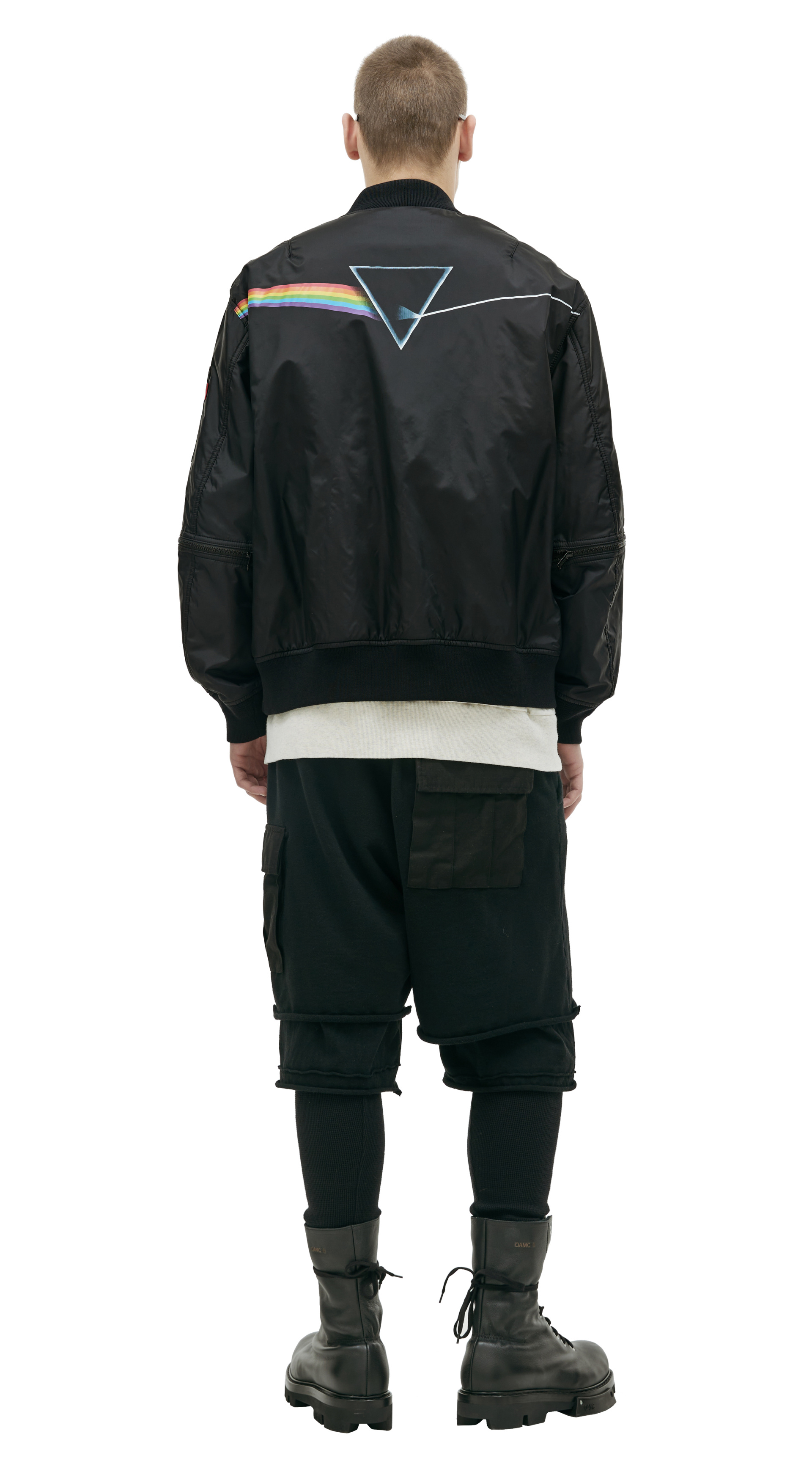 Undercover Pink Floyd printed bomber jacket